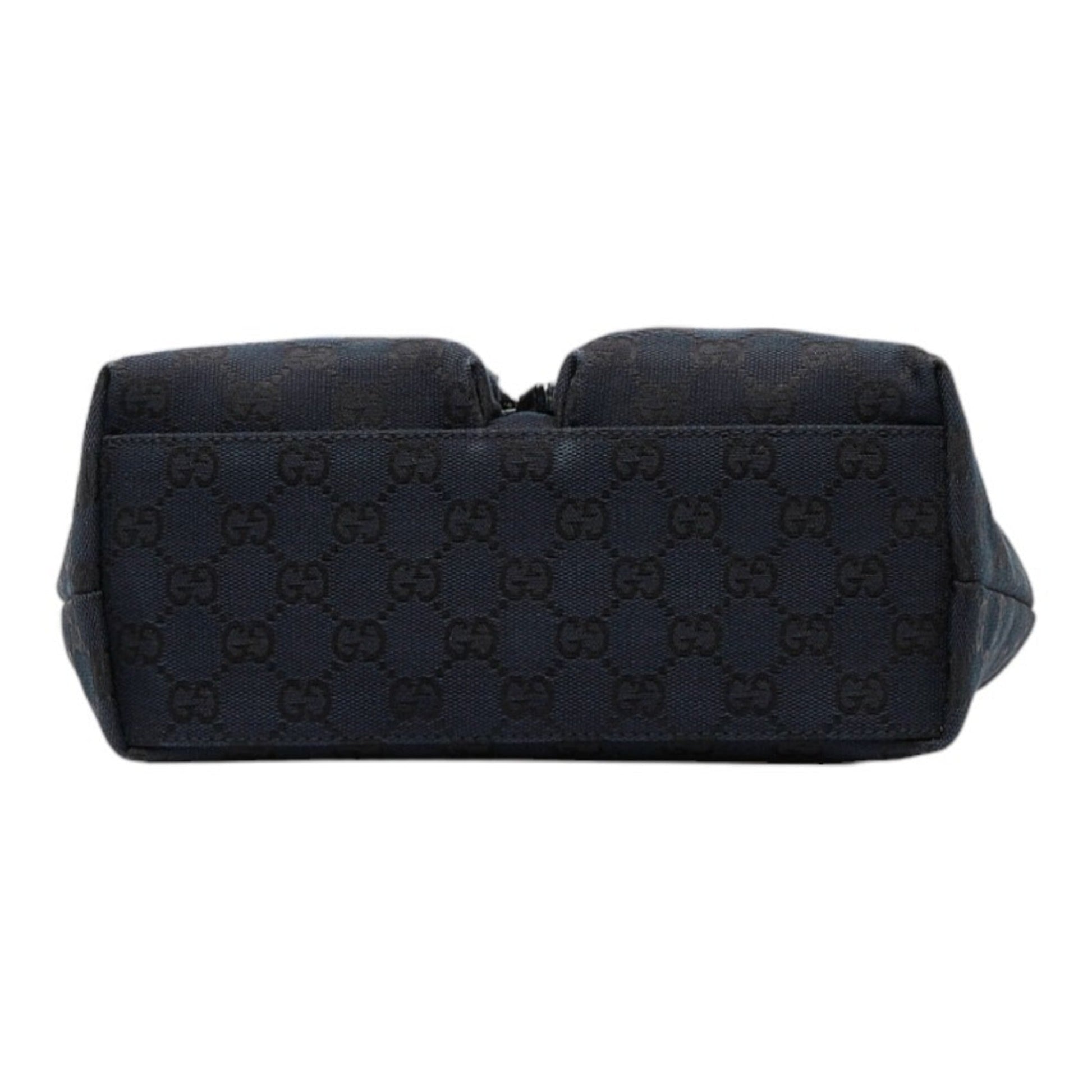 Gucci Leather Canvas Tote