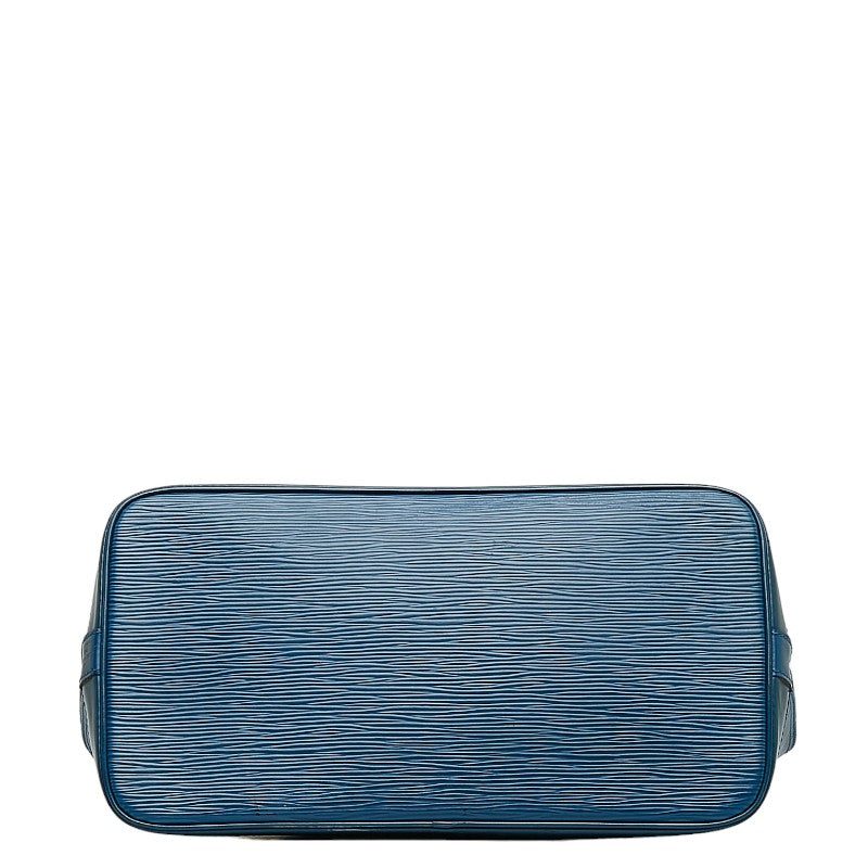 Louis Vuitton Epic Alma Handbag Trad Blue Leather Louis Vuitton