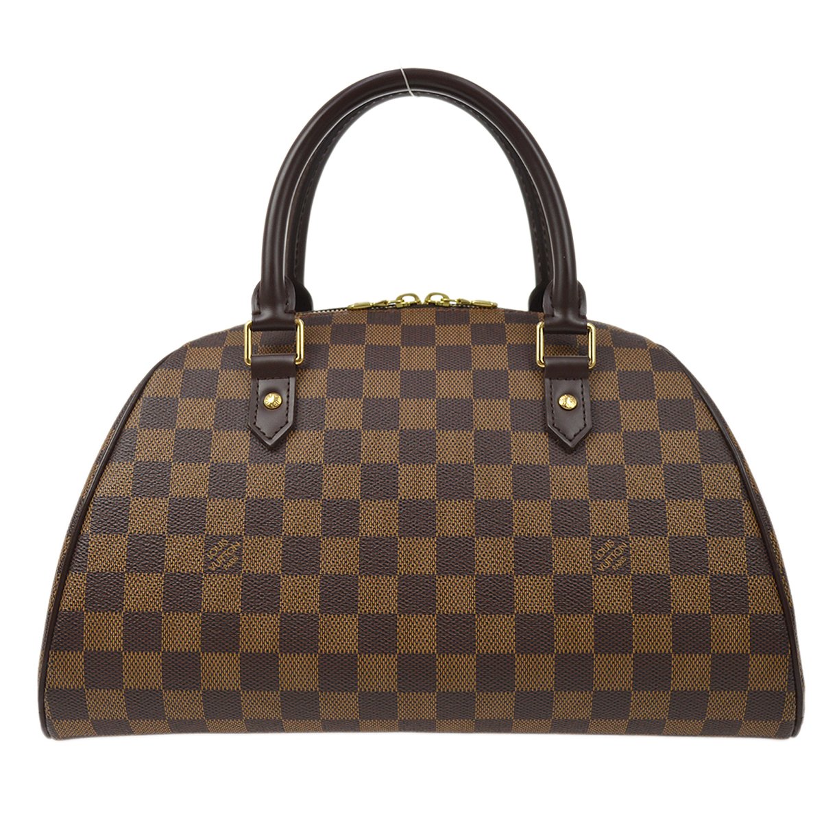 LOUIS VUITTON? RIVERA MM HAND BAG DAMIER EBENE