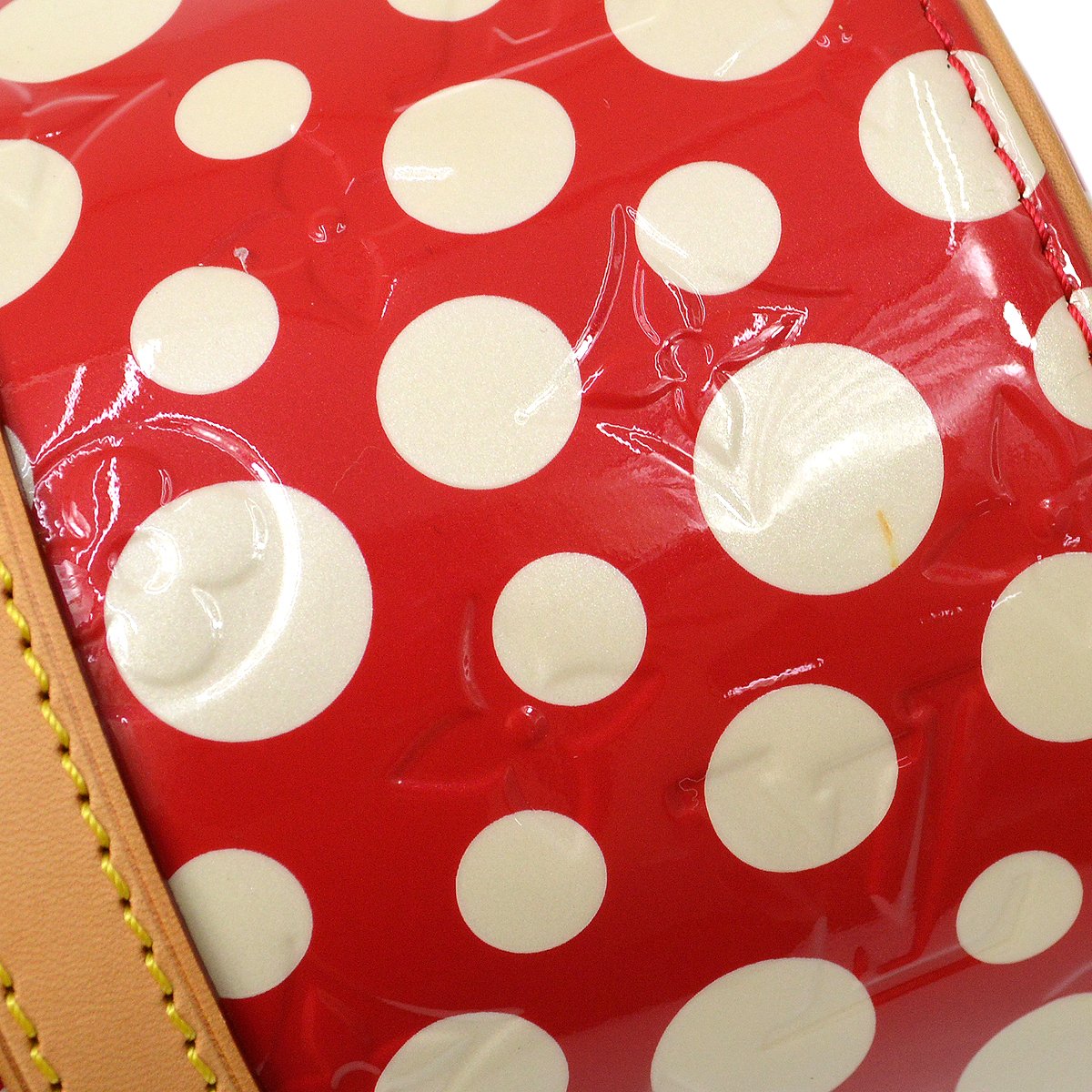 LOUIS VUITTON? 2012 x Kma PAPILLON INFINITY DOTS A46572h Handbag