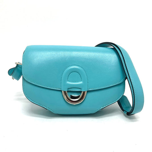HERMES Shoulder Bag Taderakto blue Mini Shell Schmidy handbag mens