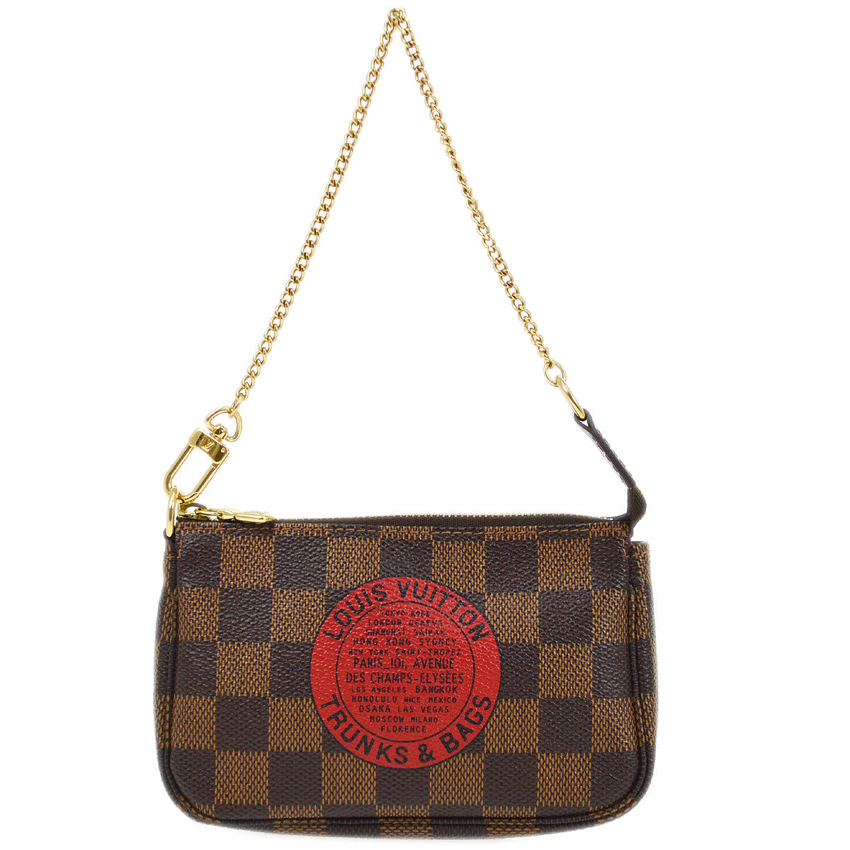 LOUIS VUITTON? 2008 T&B MINI POCHETTE ACCESSOIRES DAMIE Clutch