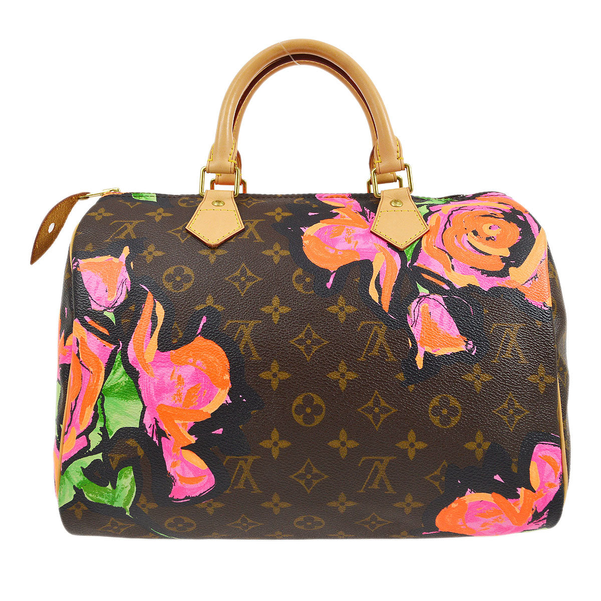 LOUIS VUITTON? 2008 Handbag MONOGRAM ROSE