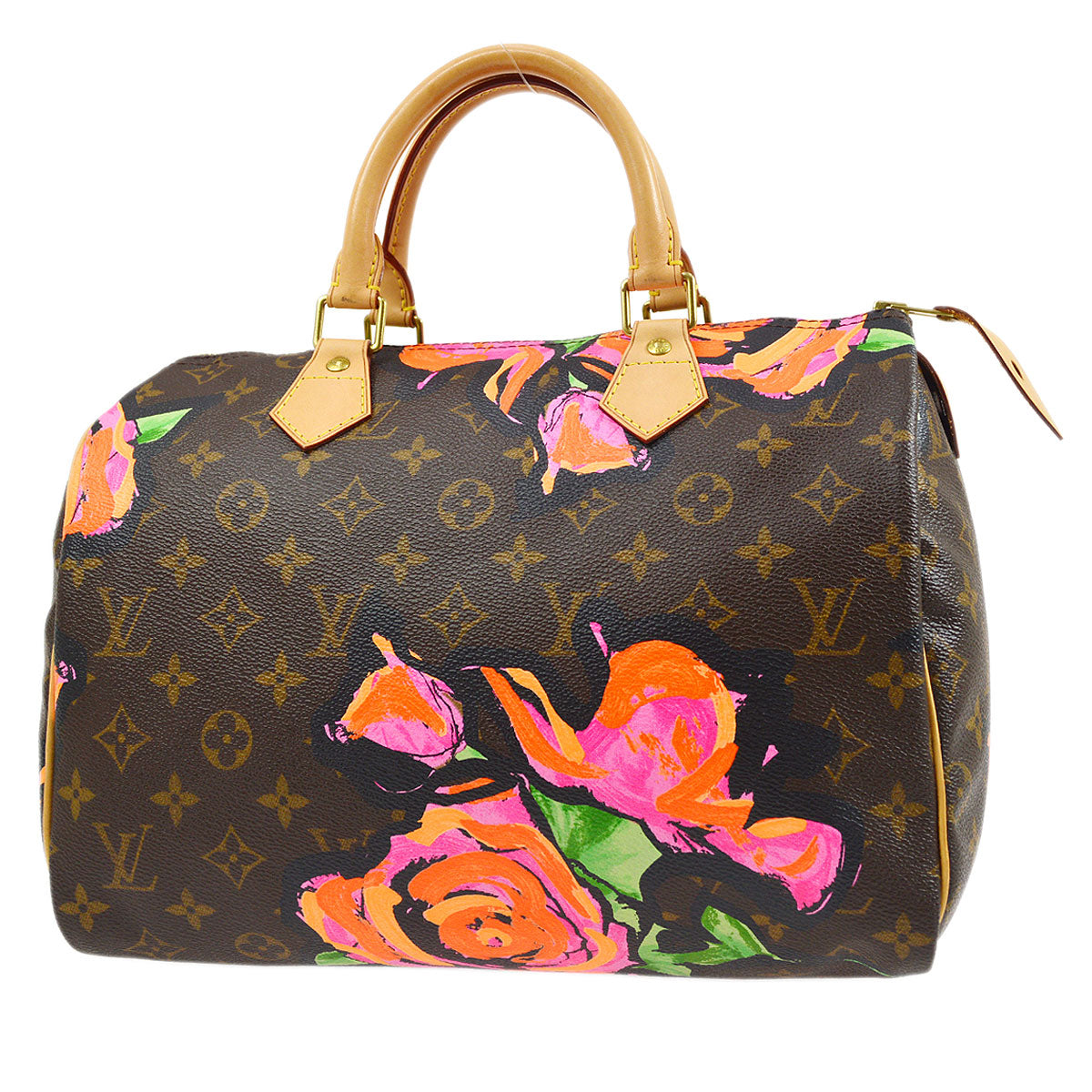 LOUIS VUITTON? 2008 Handbag MONOGRAM ROSE