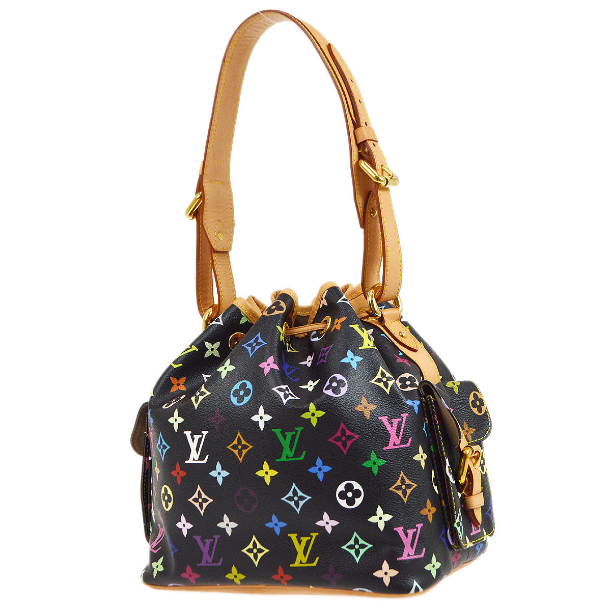 LOUIS VUITTON? 2006 PETITE NOE MONOGRAM MULTICOLOR Handbag