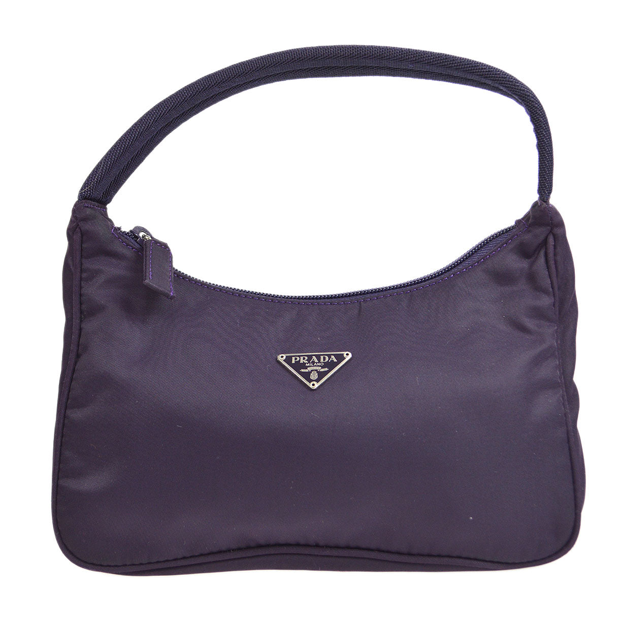 Prada * Hobo Bag Purple Nylon