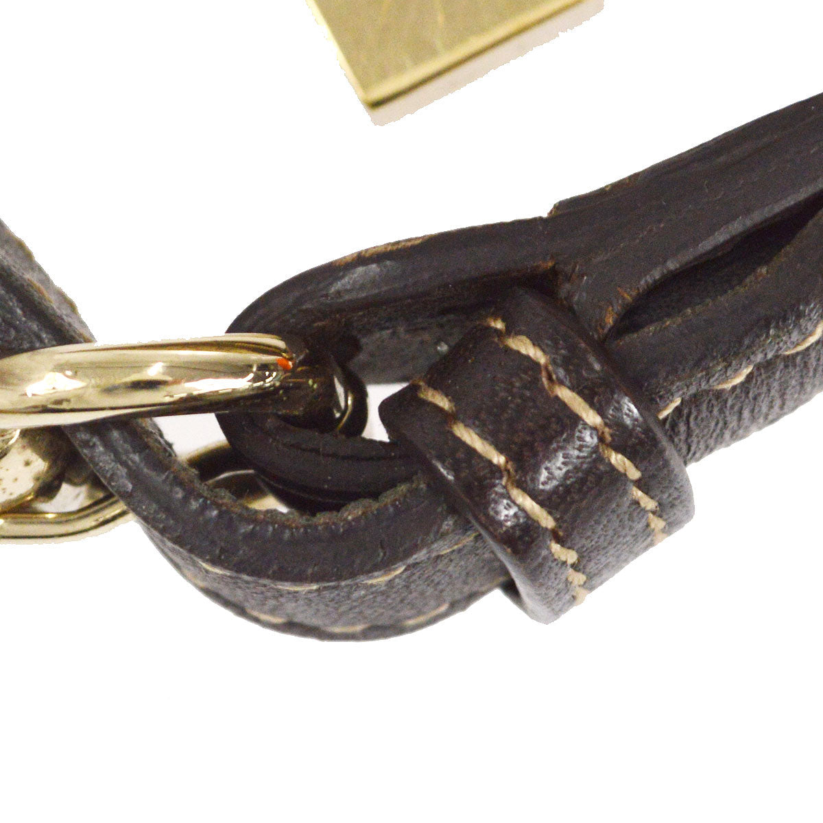 Gucci Leather Canvas Handbag