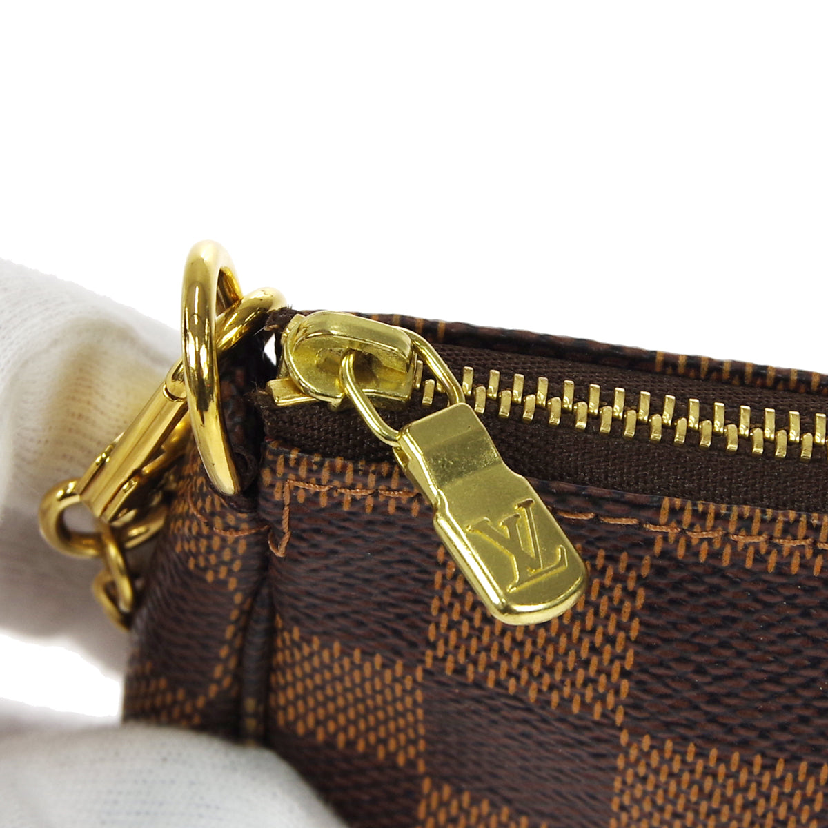 LOUIS VUITTON? 2008 T&B MINI POCHETTE ACCESSOIRES Clutch