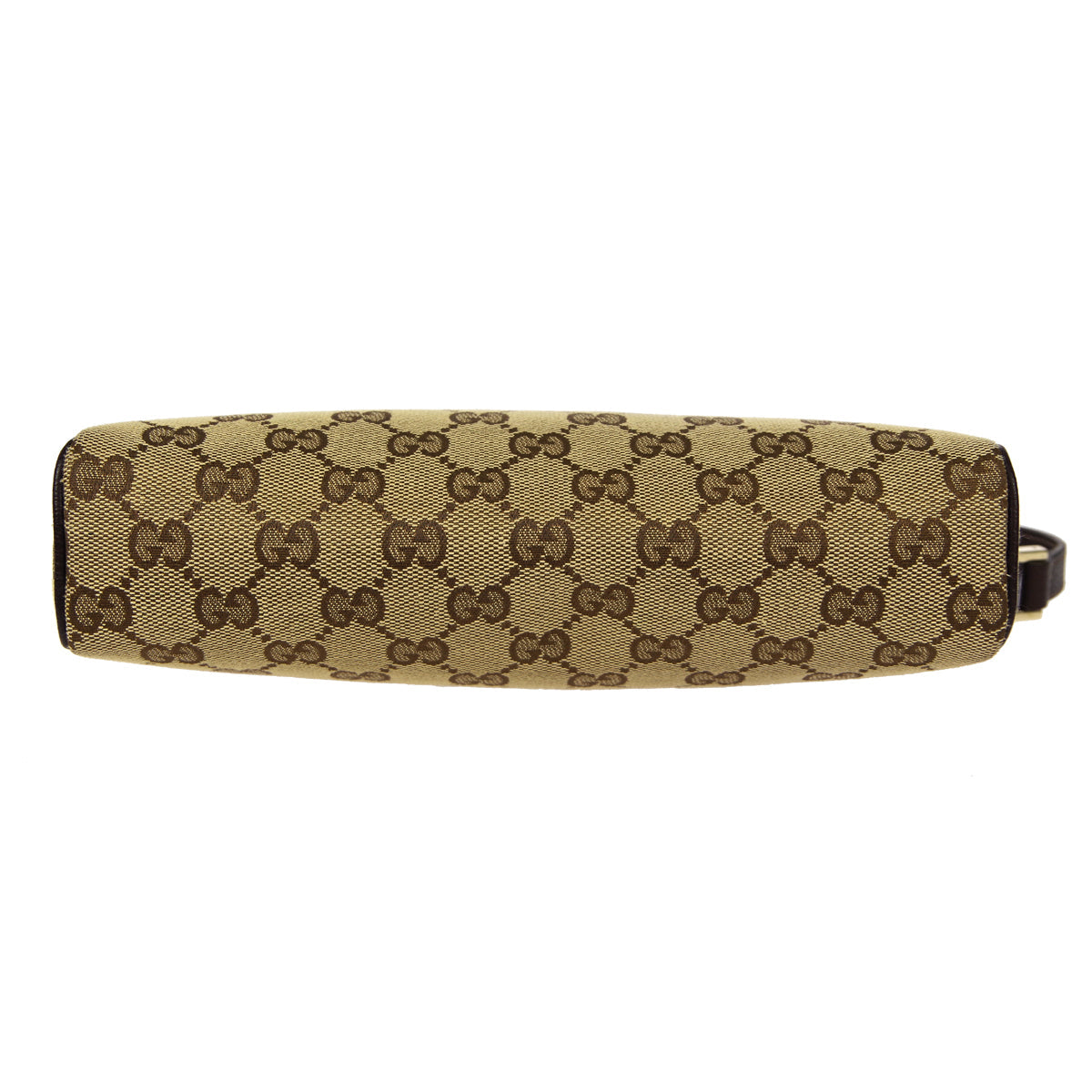 Gucci Leather Canvas Handbag