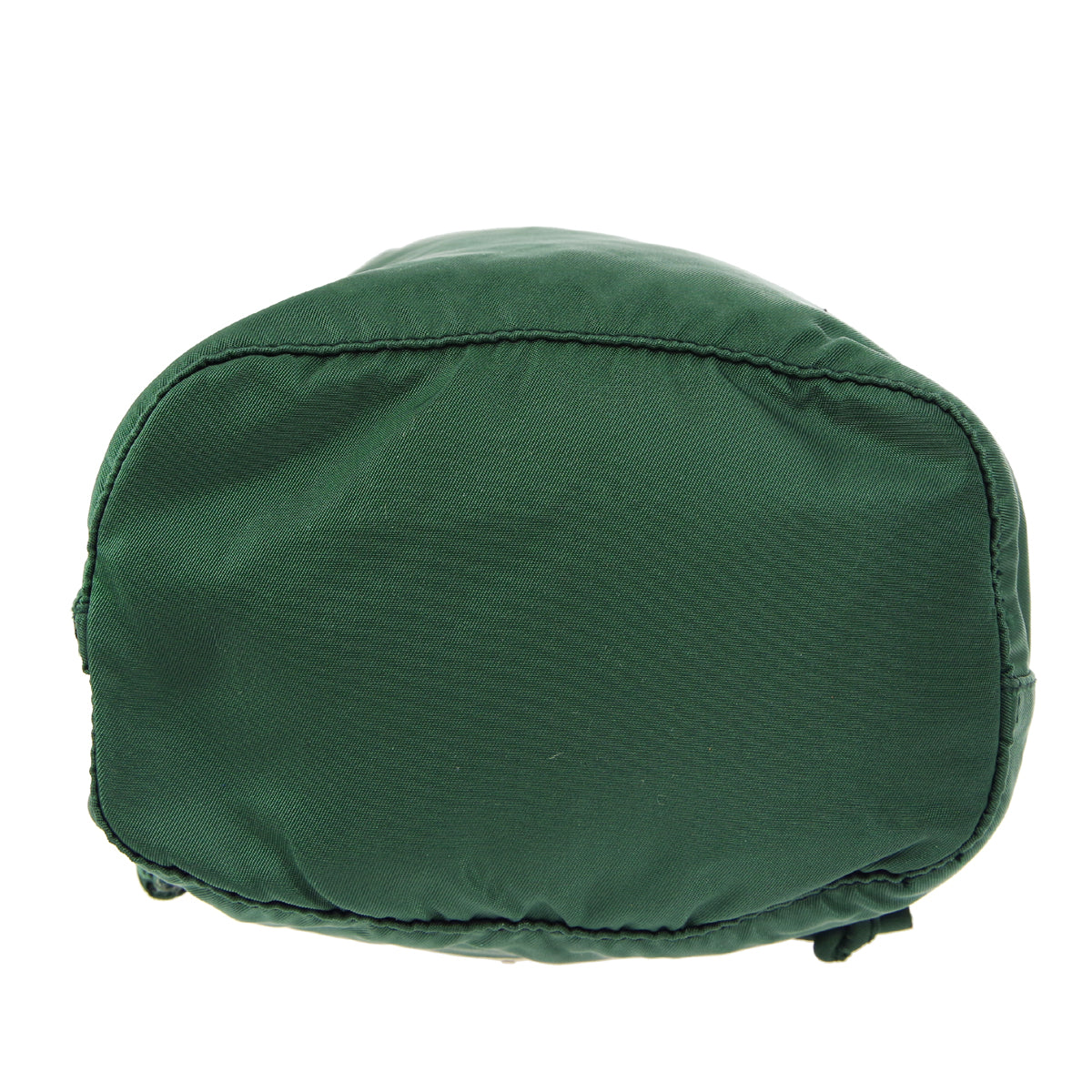 Prada Drawstring Mini Pouch Green Nylon Luxury Handbag