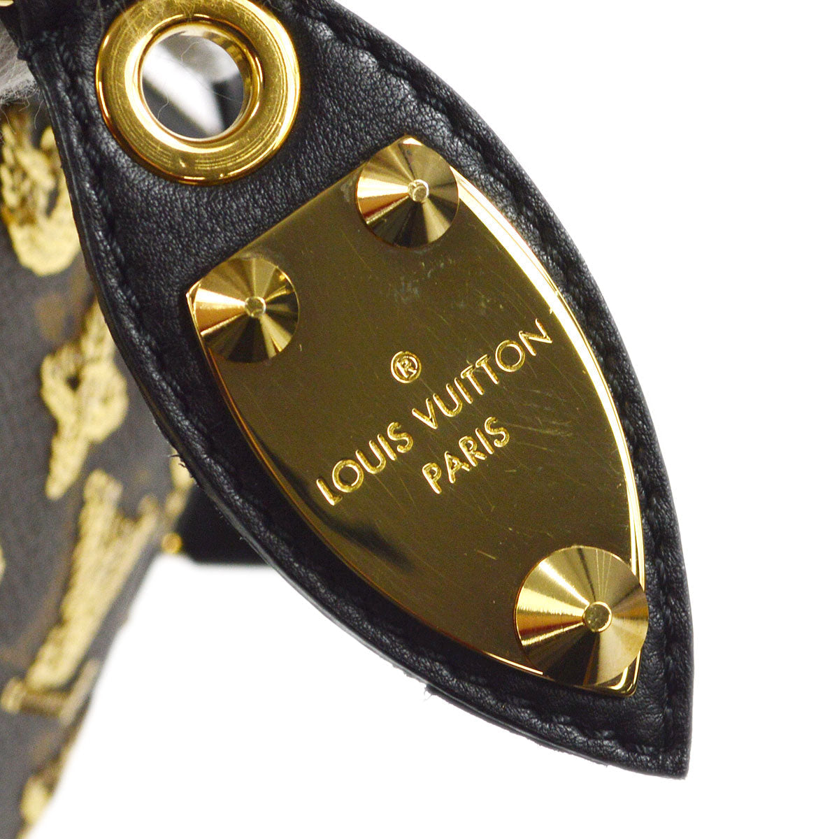 LOUIS VUITTON? 2009 MINI POCHETTE ACCESSOIRES MONOGRAM ECLIPSE Clutch