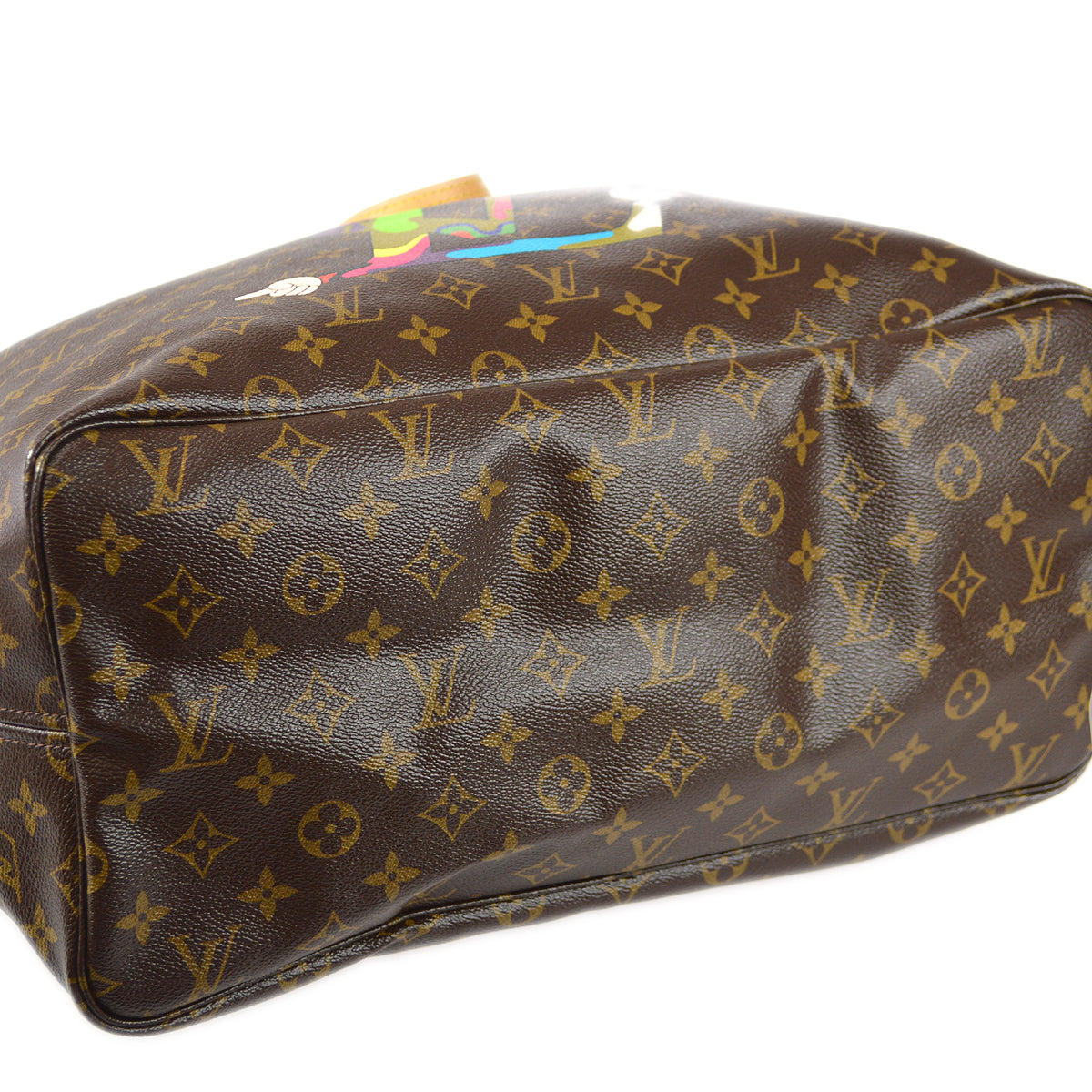 LOUIS VUITTON Neverfull GM Tote Handbag Takashi Murakami
