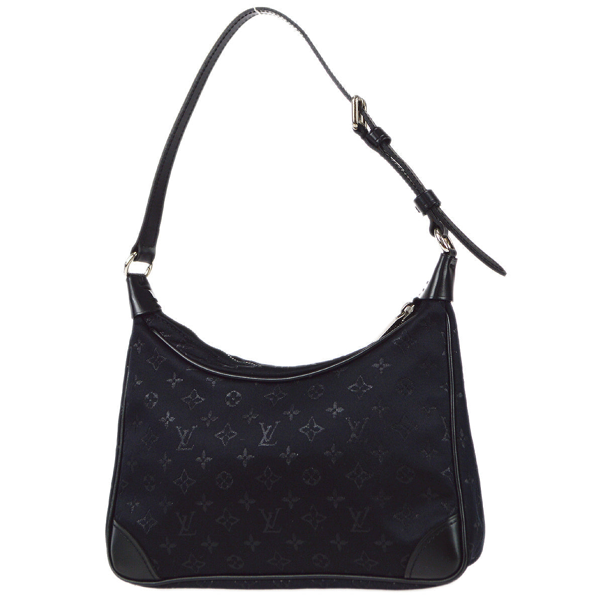 LOUIS VUITTON Little Boulogne Mini Handbag Monogram Satin