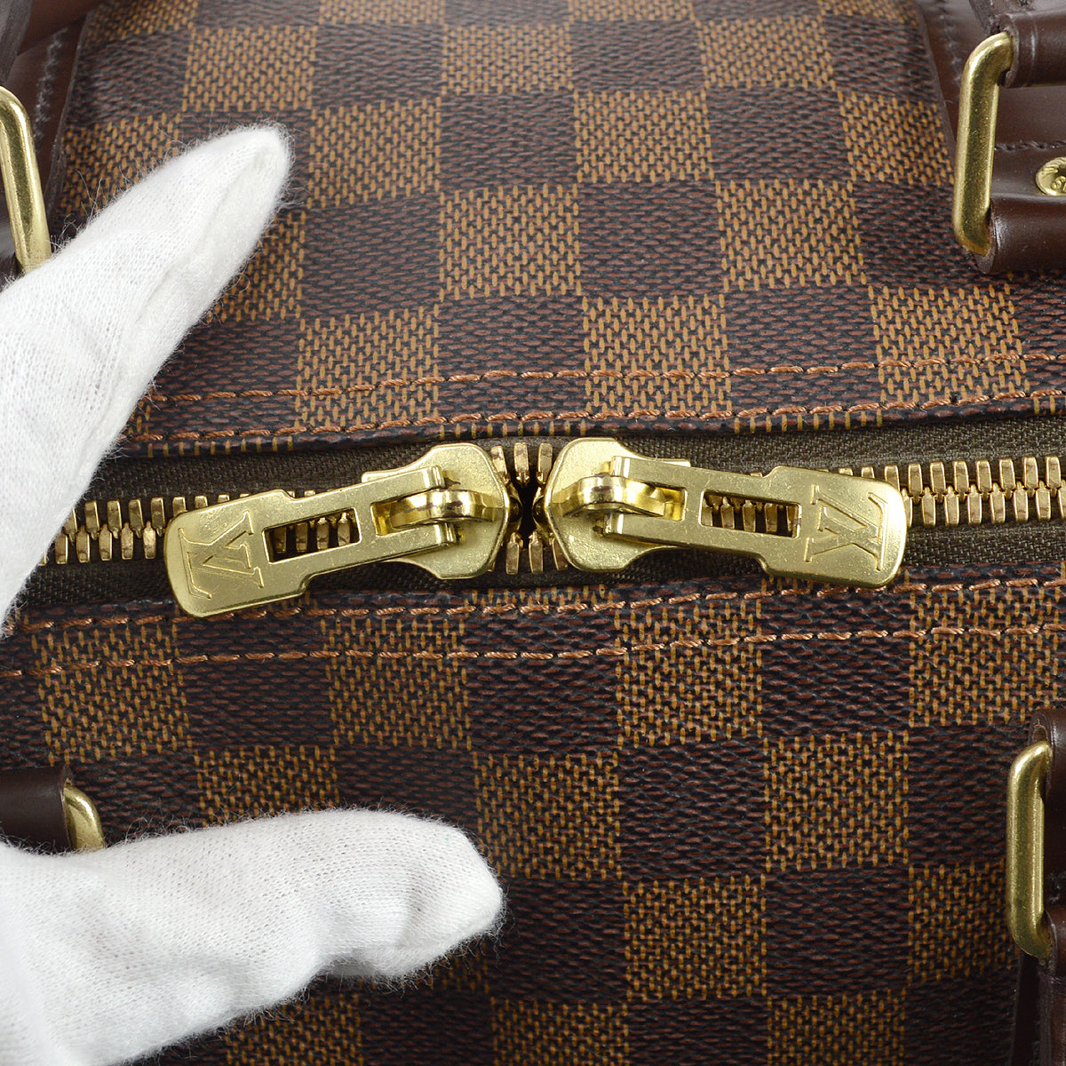 LOUIS VUITTON Keepall 50 Travel Duffle Handbag Damier