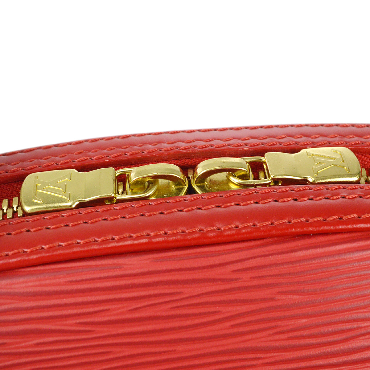 LOUIS VUITTON Jasmin Handbag Epi Castilian Red