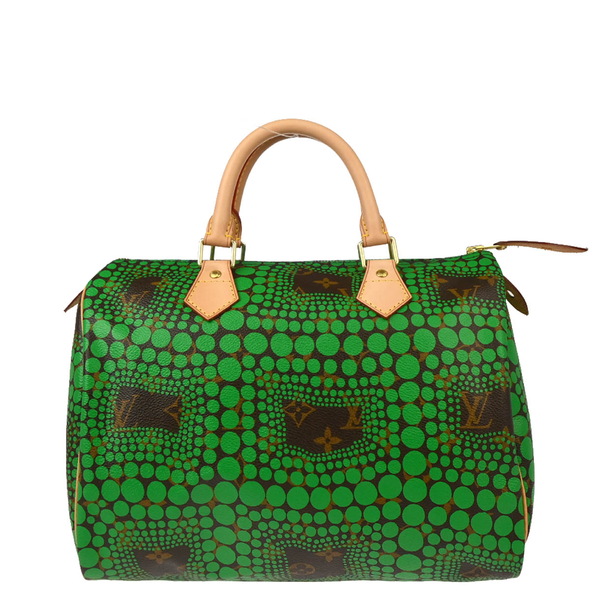 Louis Vuitton 2012 Yayoi Kusama Pumpkin Dot 30 Handbag M40694