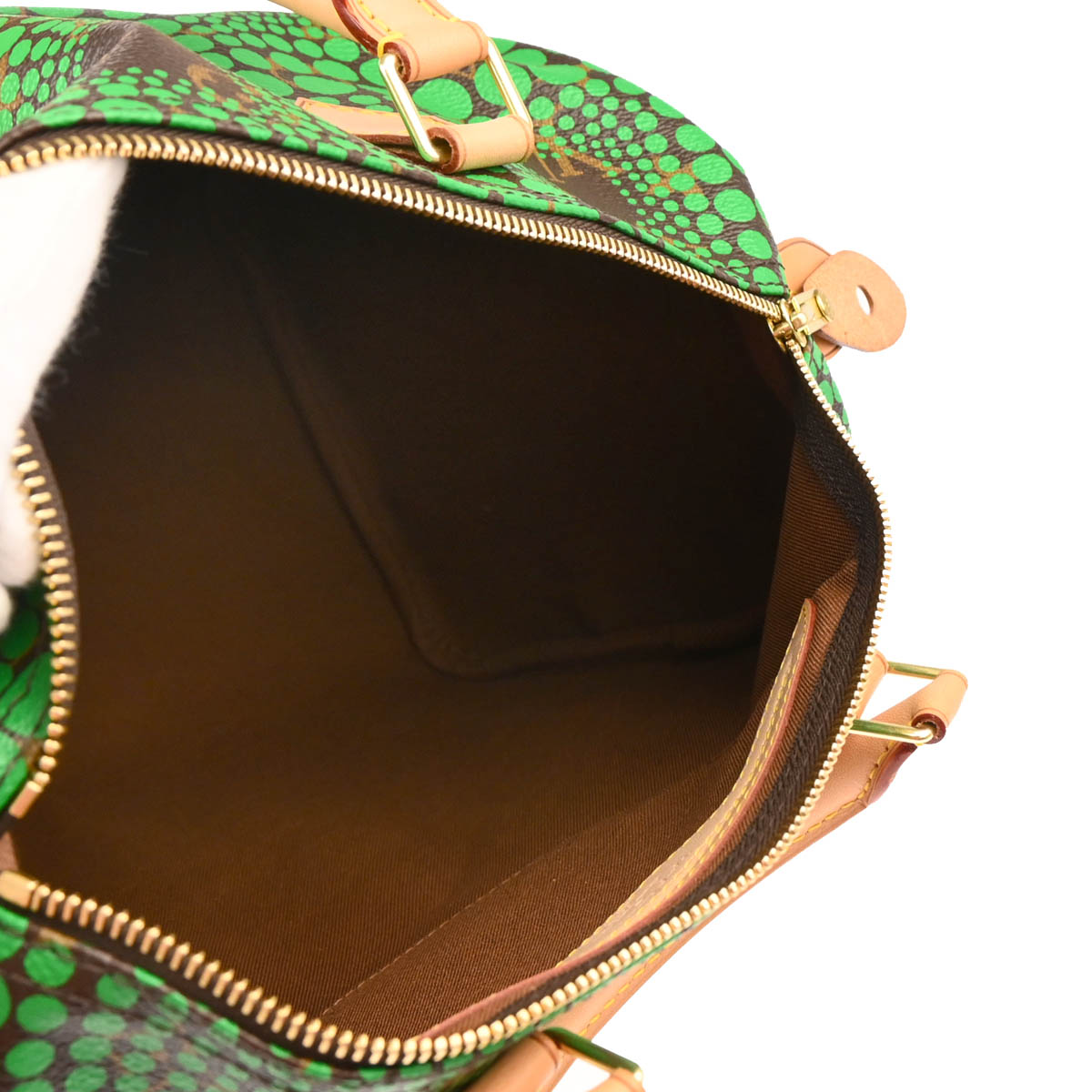 Louis Vuitton 2012 Yayoi Kusama Pumpkin Dot 30 Handbag M40694