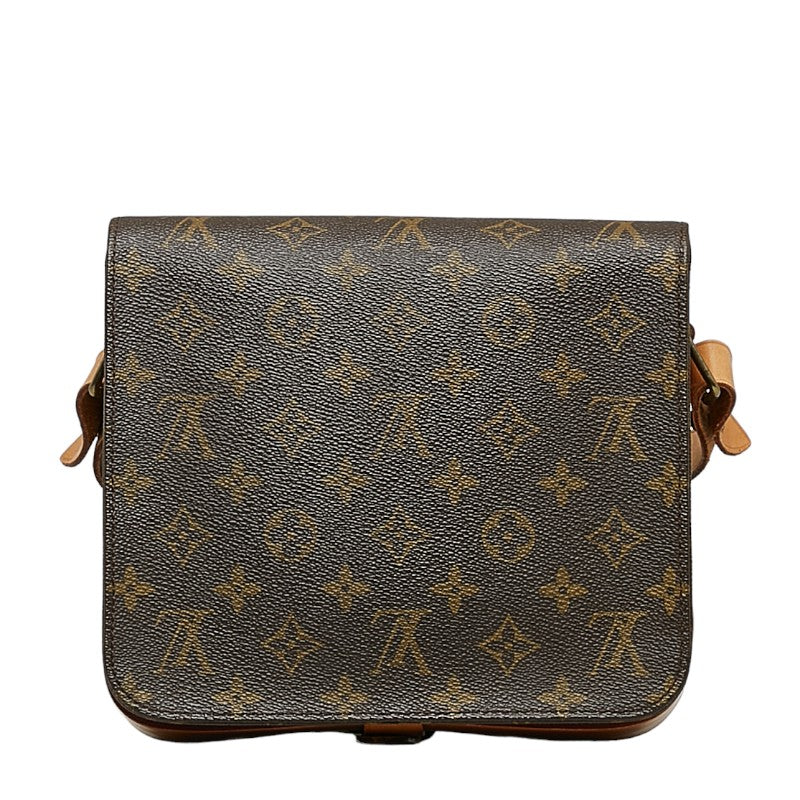 Louis Vuitton Monogram Shoulder Bag PVC/Leather Brown