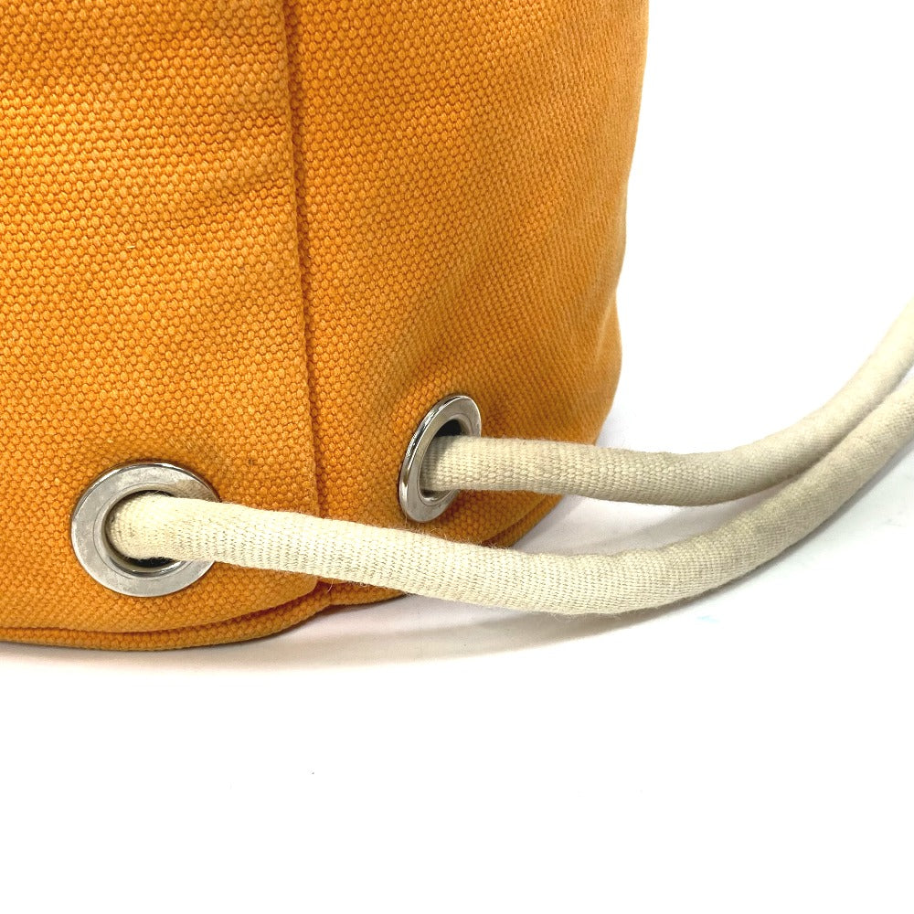 HERMES Shoulder Bag cotton Orange Shoulder Sac Marine Receive MM Women