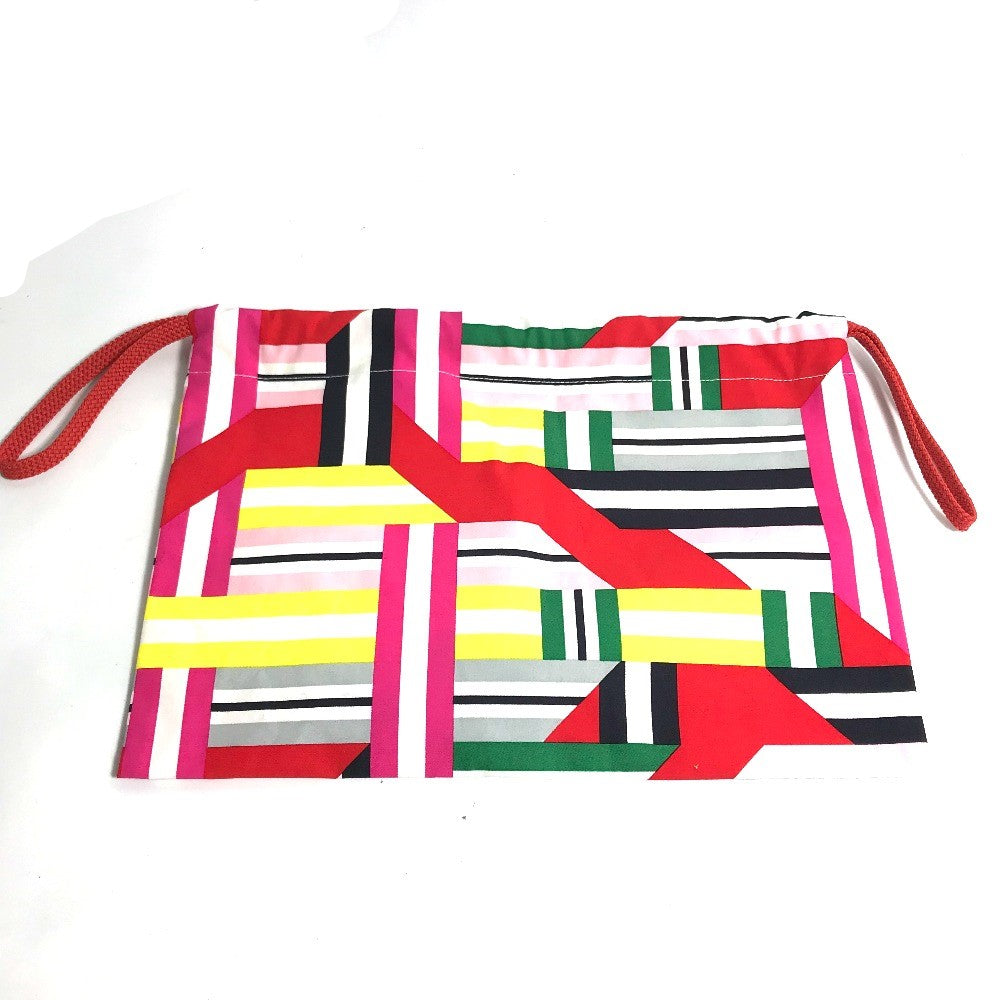 HERMES Pouch silk multicolor petit ash petit h Women