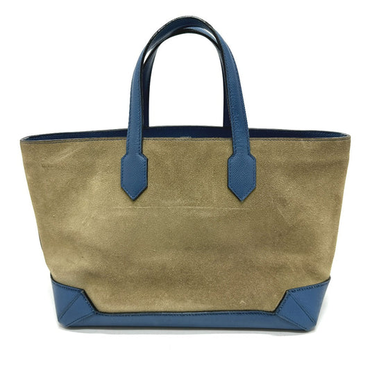 HERMES Tote Bag Epsom, Grizzly blue Maxi box cover 30 Women