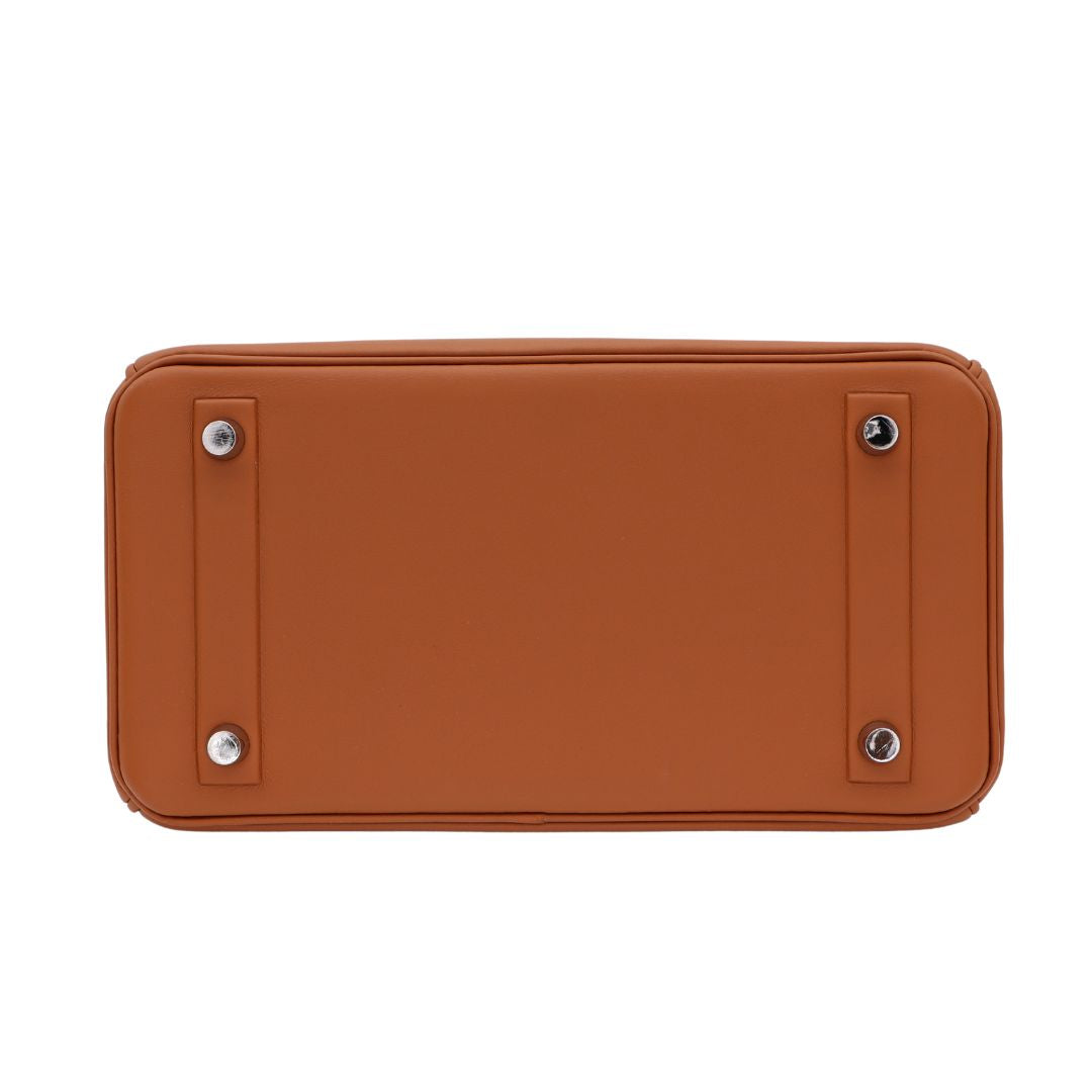 Hermes25cm Birkin Shadow Gold Swift Leather