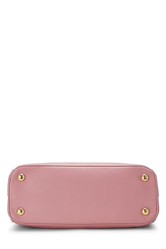 Prada, Pink Saffiano Executive Tote Small, Pink