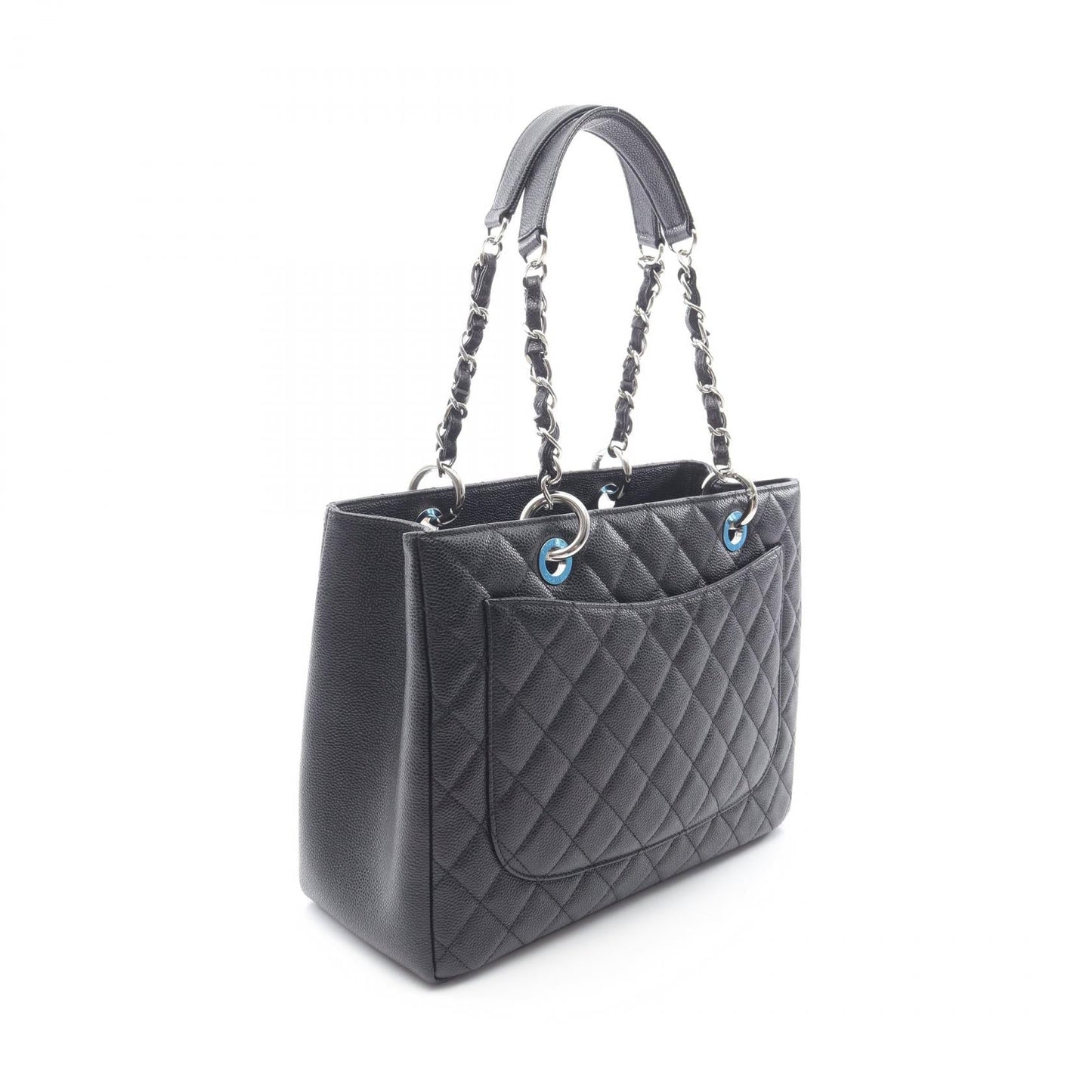 Chanel Matelasse Grand Shopping GST Calf Tote Bag