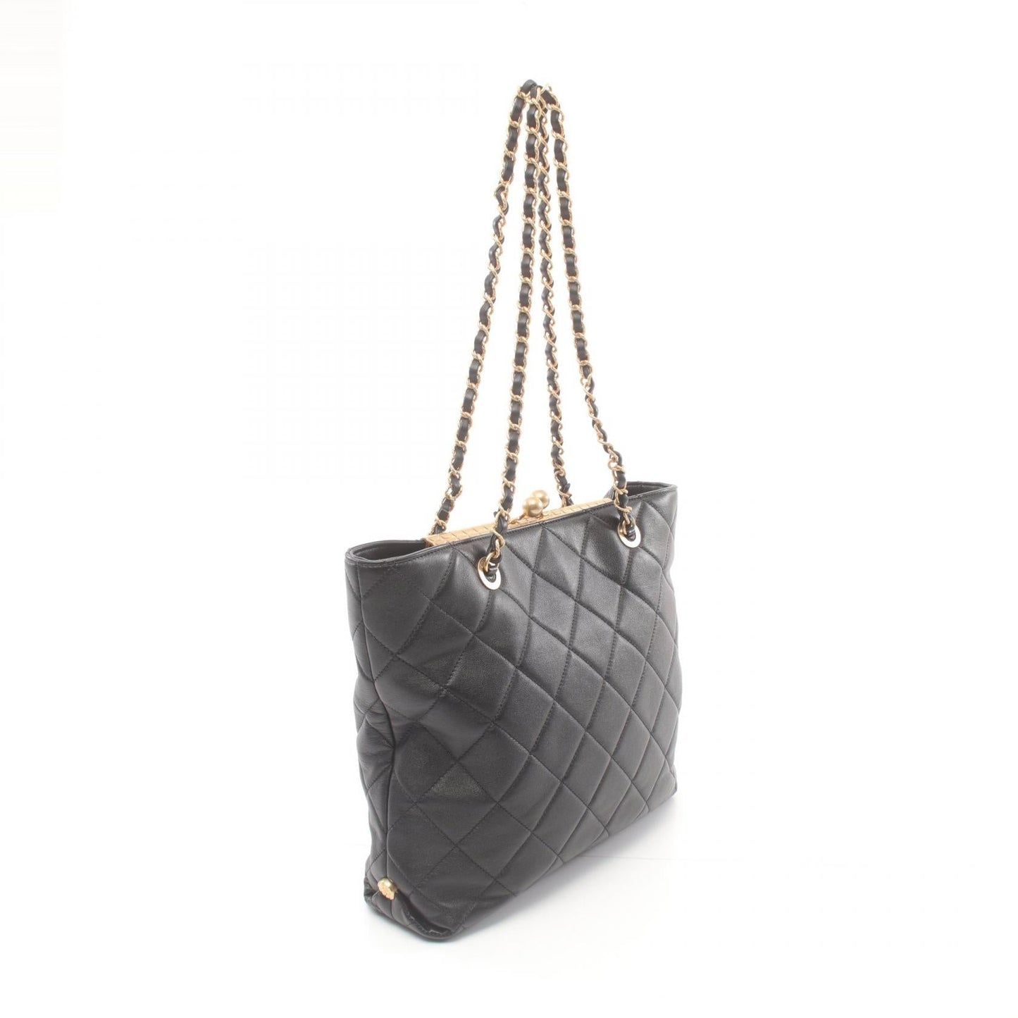 Chanel Matelasse Leather Tote Bag Classic Flap