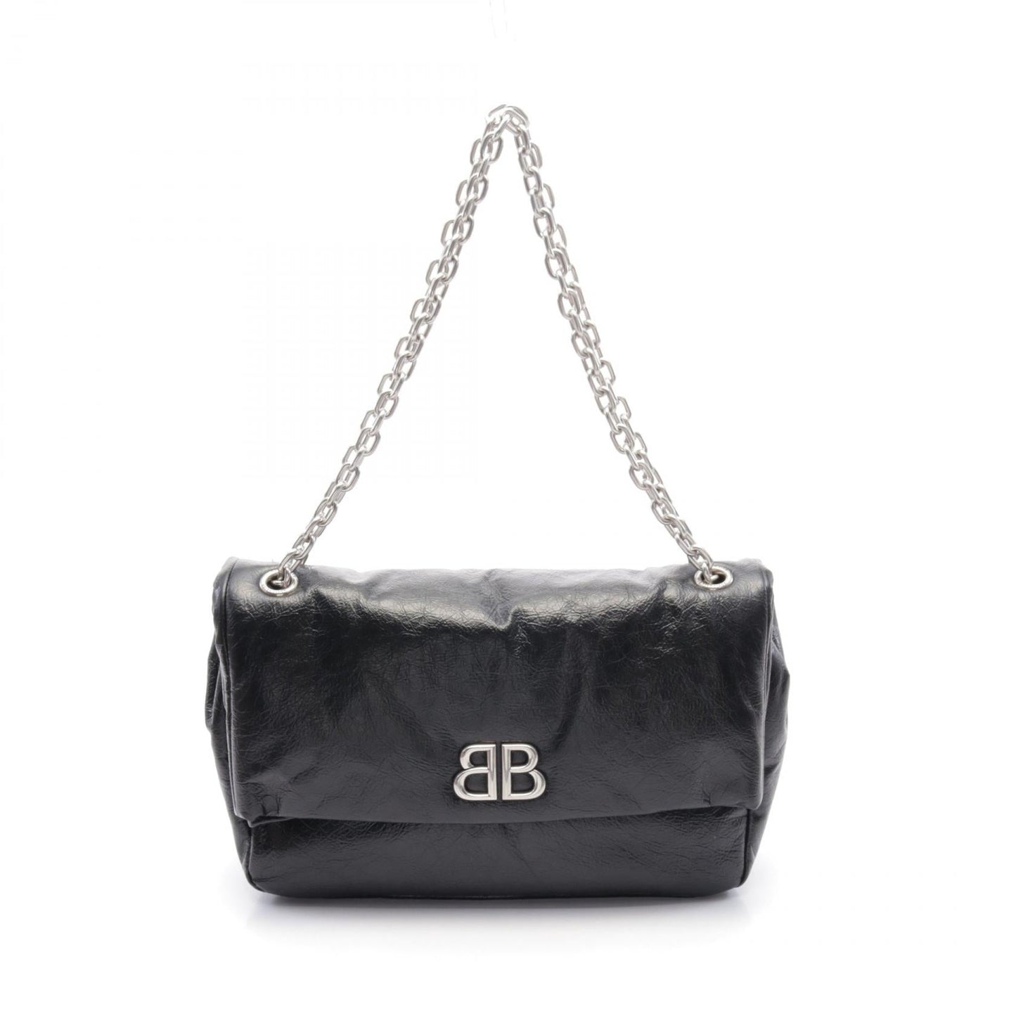 Balenciaga Monaco Medium Chain Shoulder Bag