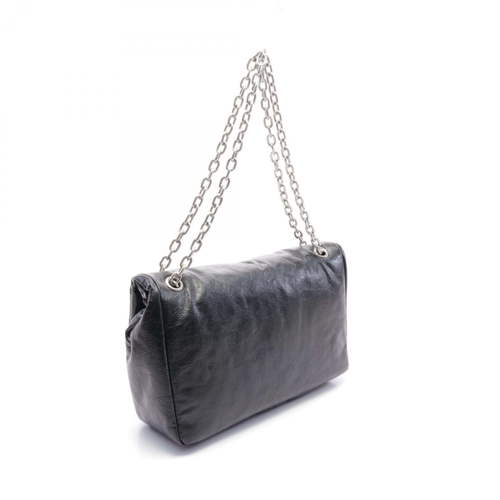 Balenciaga Monaco Medium Chain Shoulder Bag