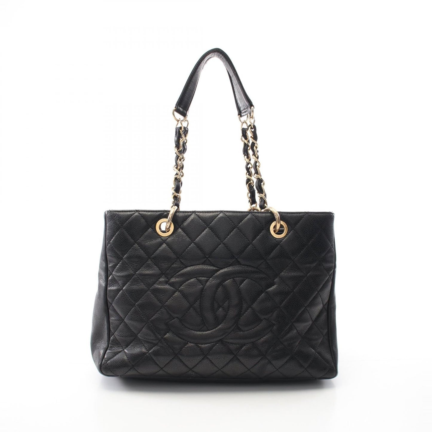 Chanel Matelasse Grand Shopping Tote Bag Caviar Skin Tote Bag