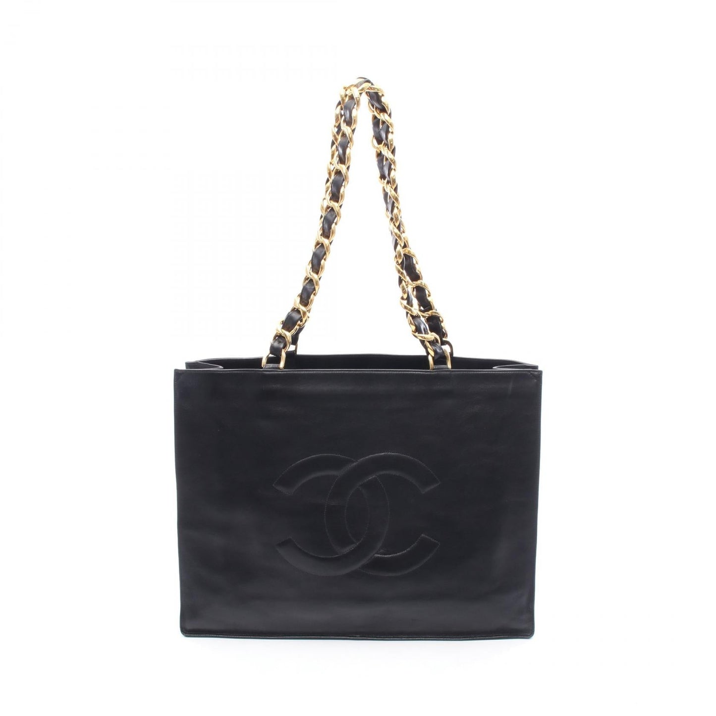 Chanel Deauville Lambskin Tote Bag