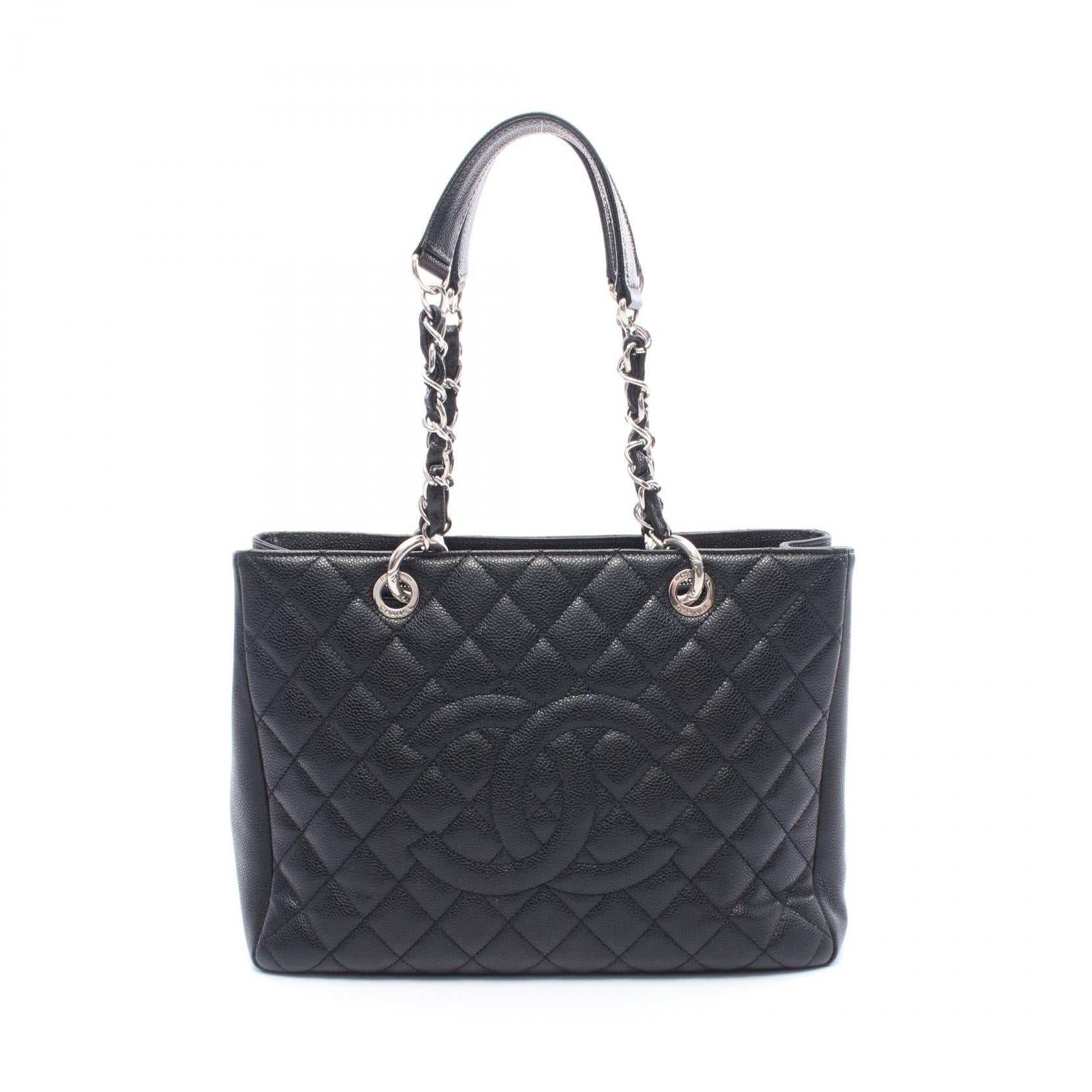 Chanel Matelasse Grand Shopping Calf Tote Bag