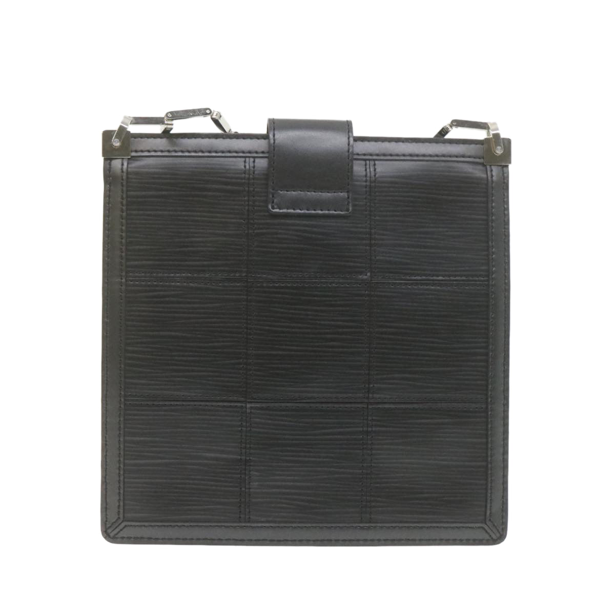 LOUIS VUITTON Epi Stretch Mojito Shoulder Bag Pouch Black LV Auth