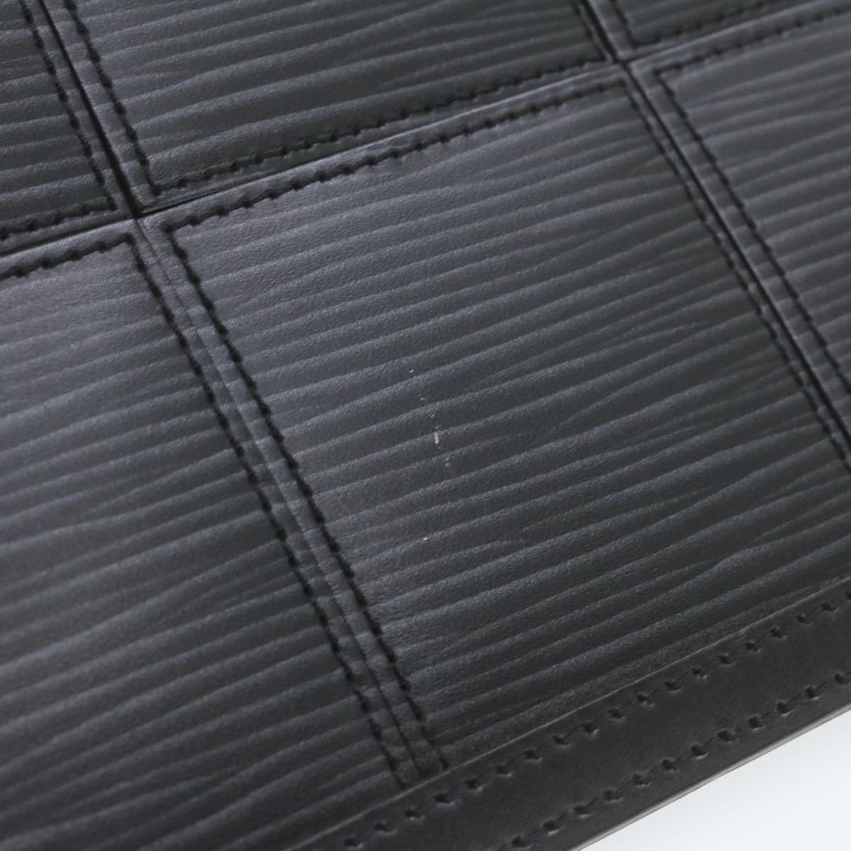LOUIS VUITTON Epi Stretch Mojito Shoulder Bag Pouch Black LV Auth