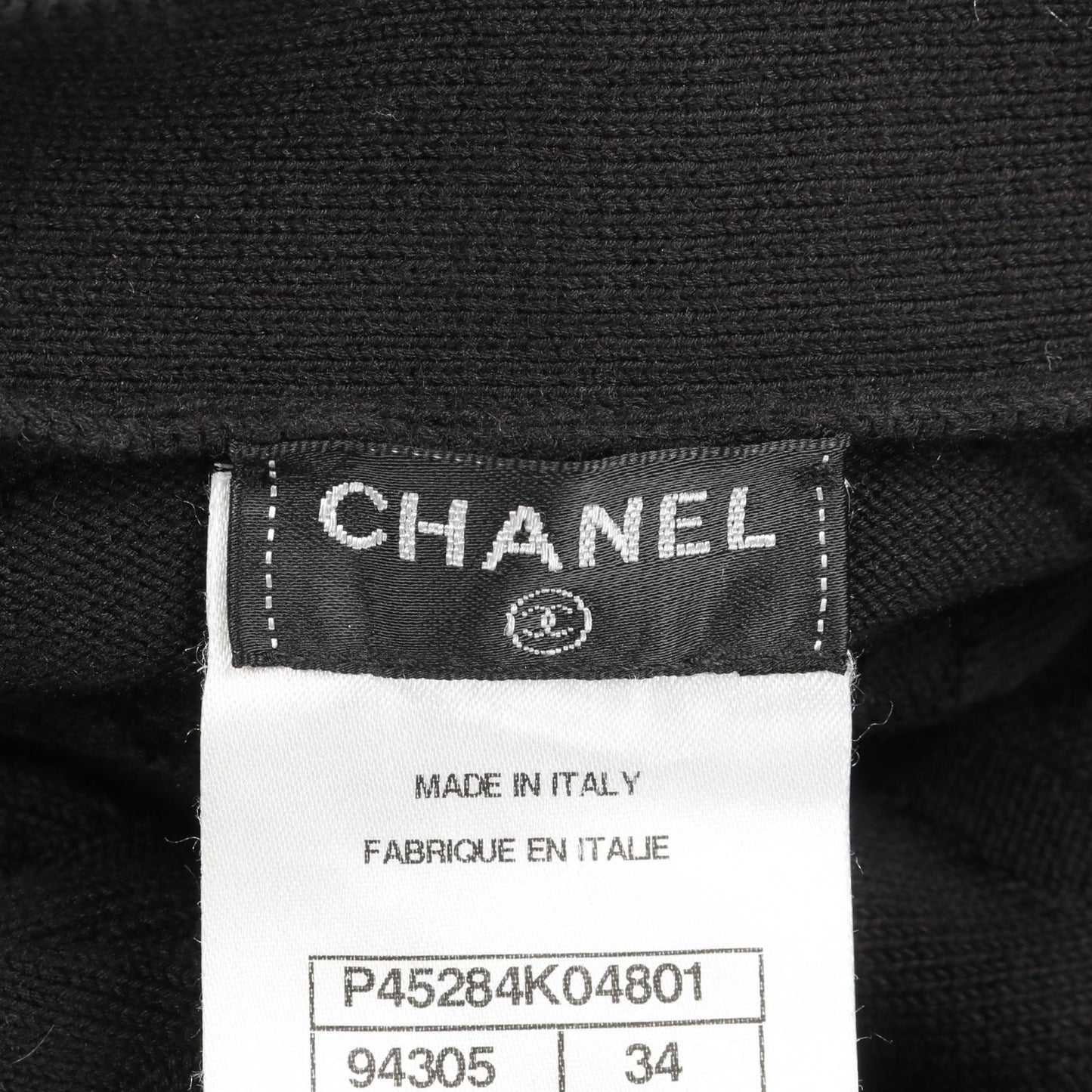 Chanel Coco Mark Button Cotton Cardigan Handbag