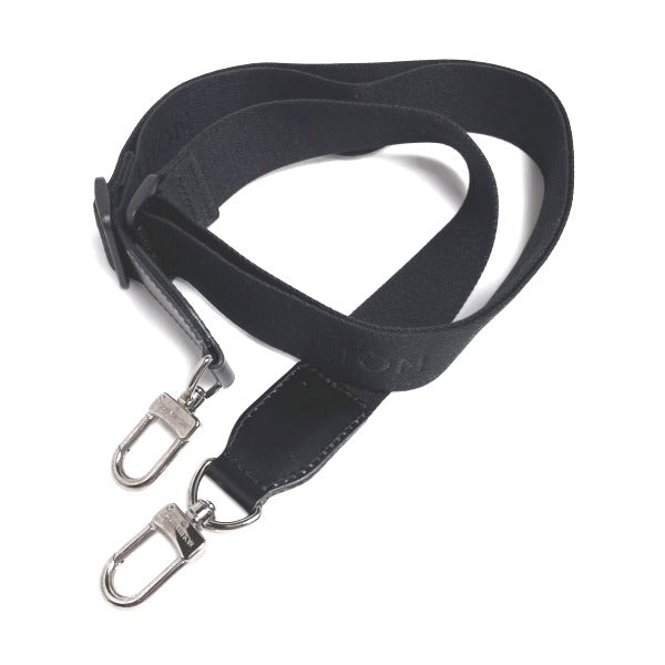 LOUIS VUITTON Shoulder strap Canvas, Steel black Adjustable For Damier Graphite