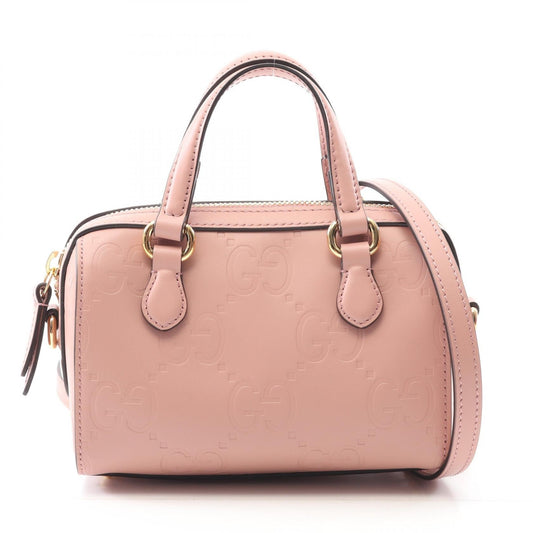 Gucci GG Super Mini Leather Handbag
