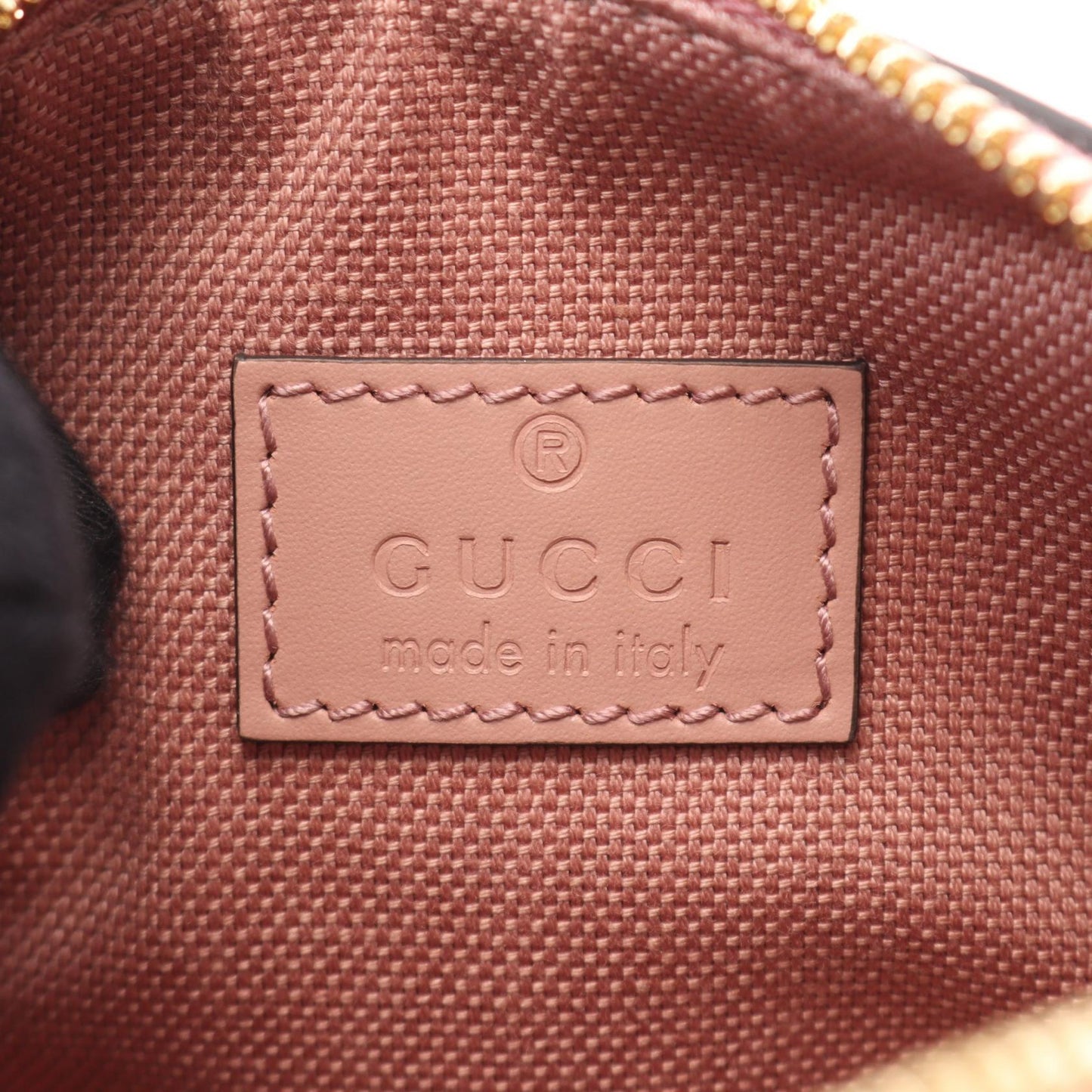 Gucci GG Super Mini Leather Handbag