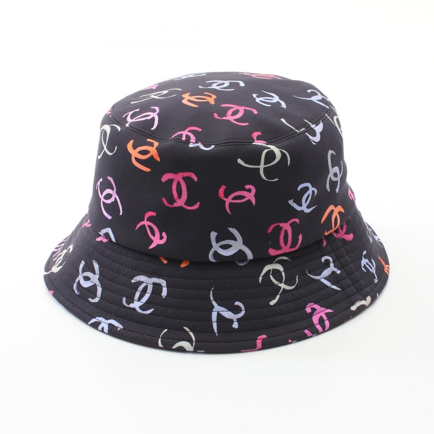 Chanel Coco Mark Bucket Hat Polyamide Hat Handbag