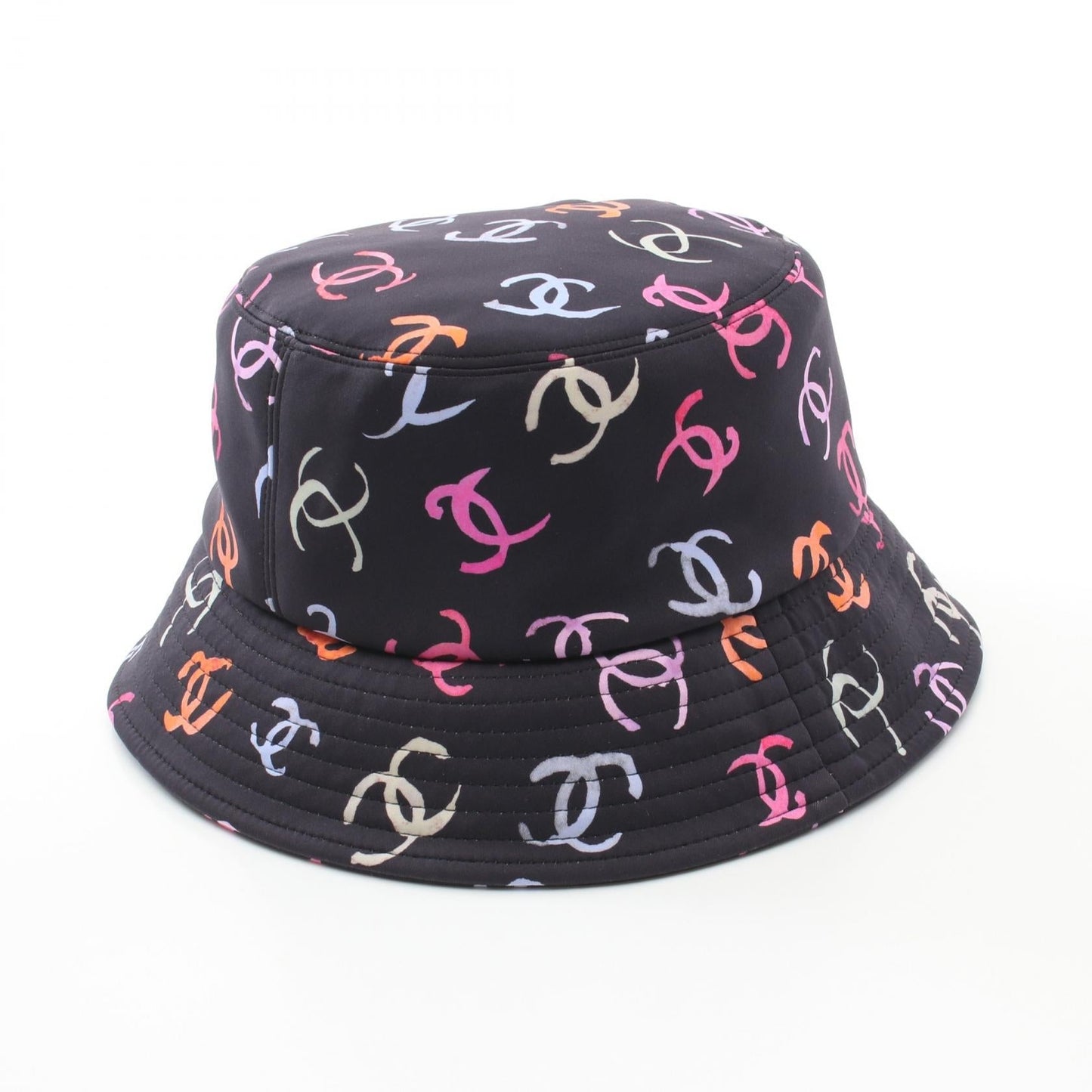 Chanel Coco Mark Bucket Hat Polyamide Hat Handbag