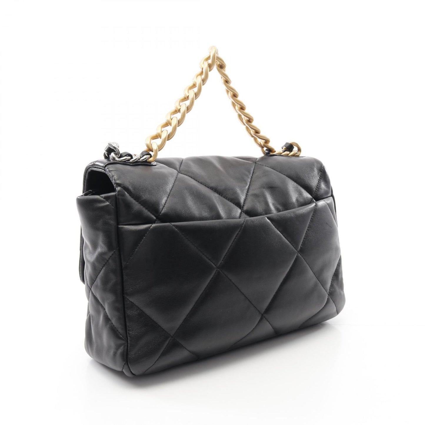 Chanel 19 Deneuf Lambskin Shoulder Bag