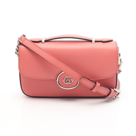 Gucci Petit GG Leather Shoulder Bag