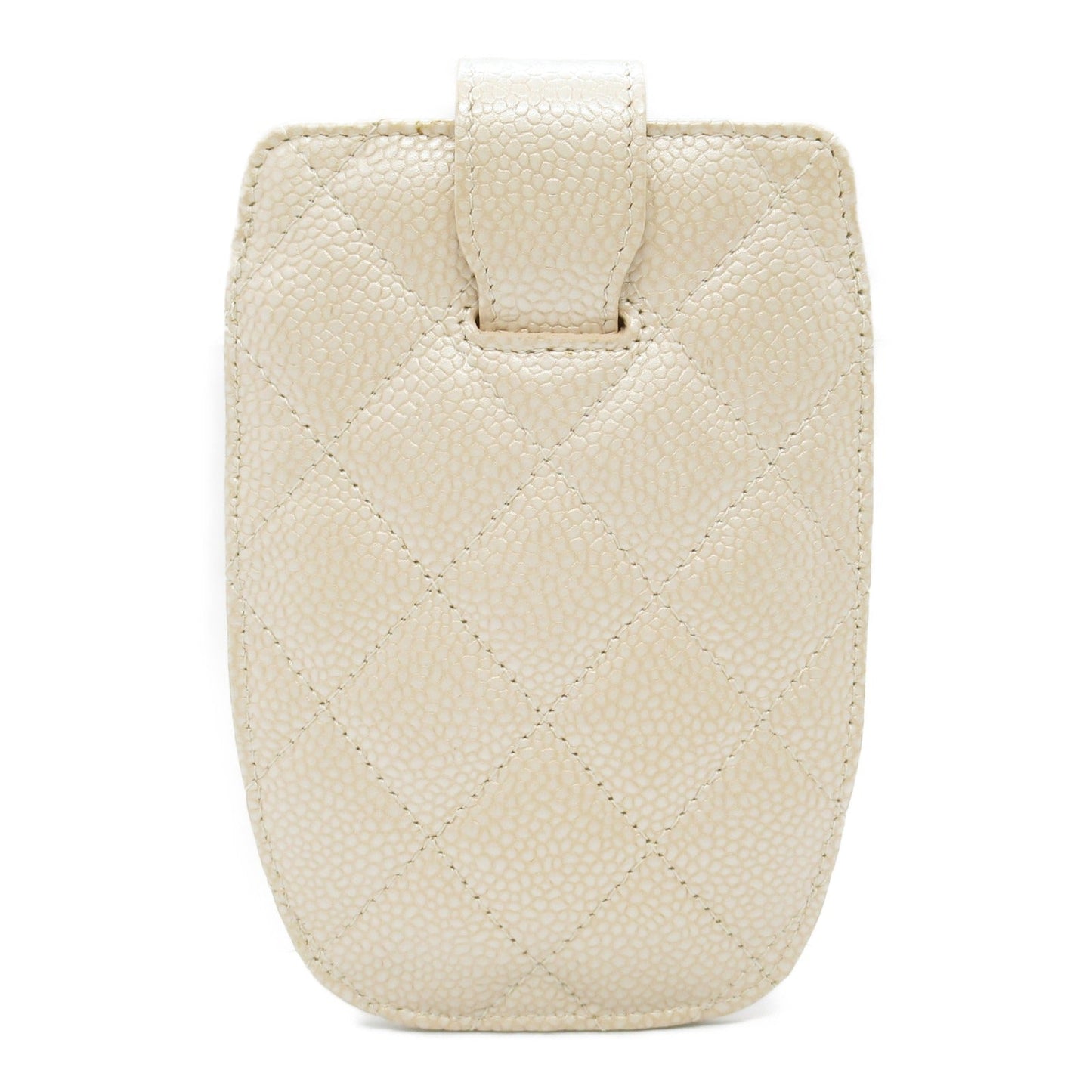 Chanel Matelassé Grained Calfskin Card Case Handbag