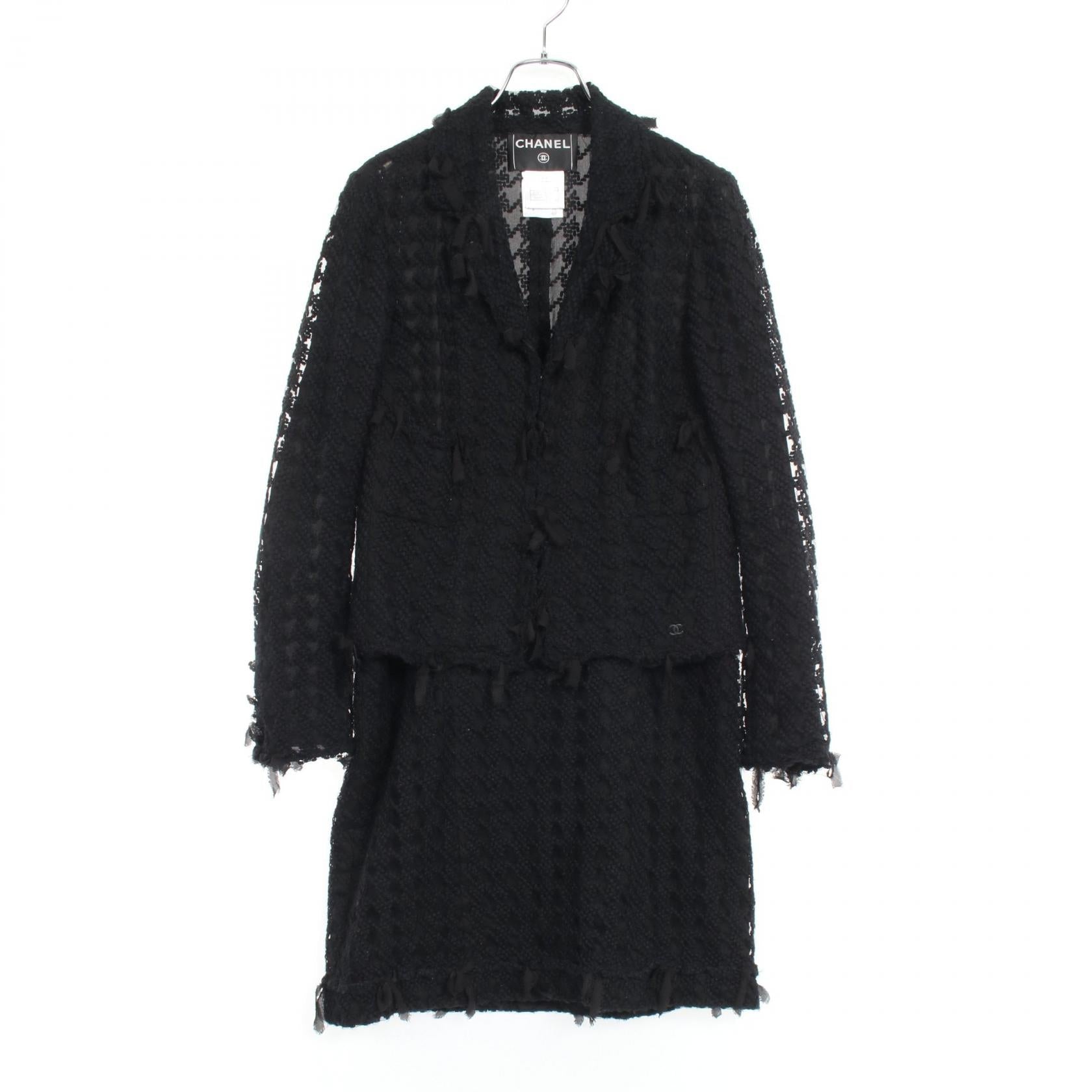 Chanel Suit Wool Nylon Suit Handbag