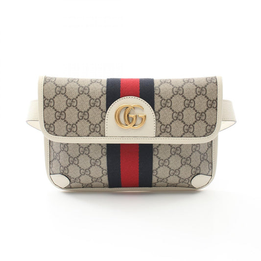 Gucci Ophidia PVC Coated Canvas Belt Bag