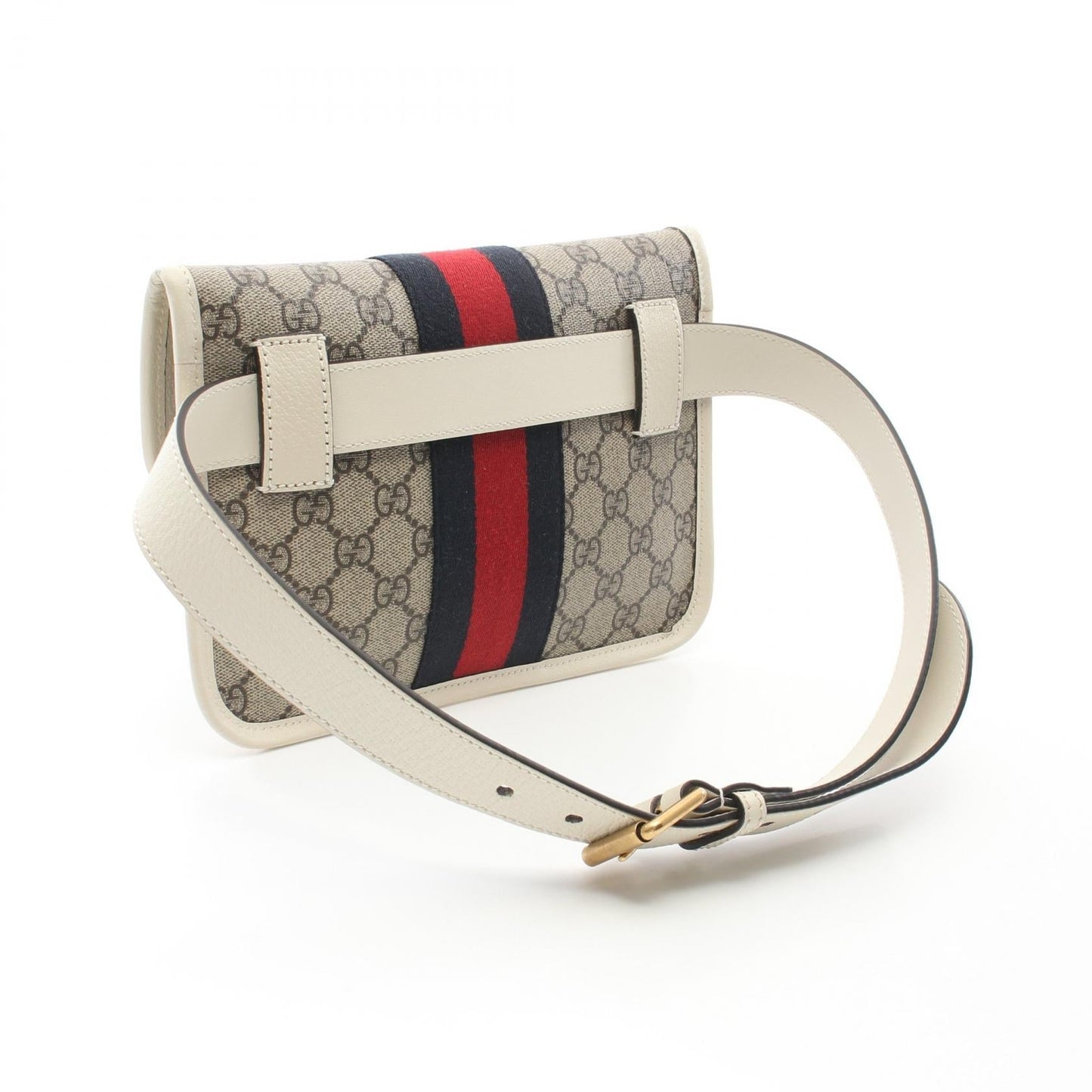 Gucci Ophidia PVC Coated Canvas Belt Bag