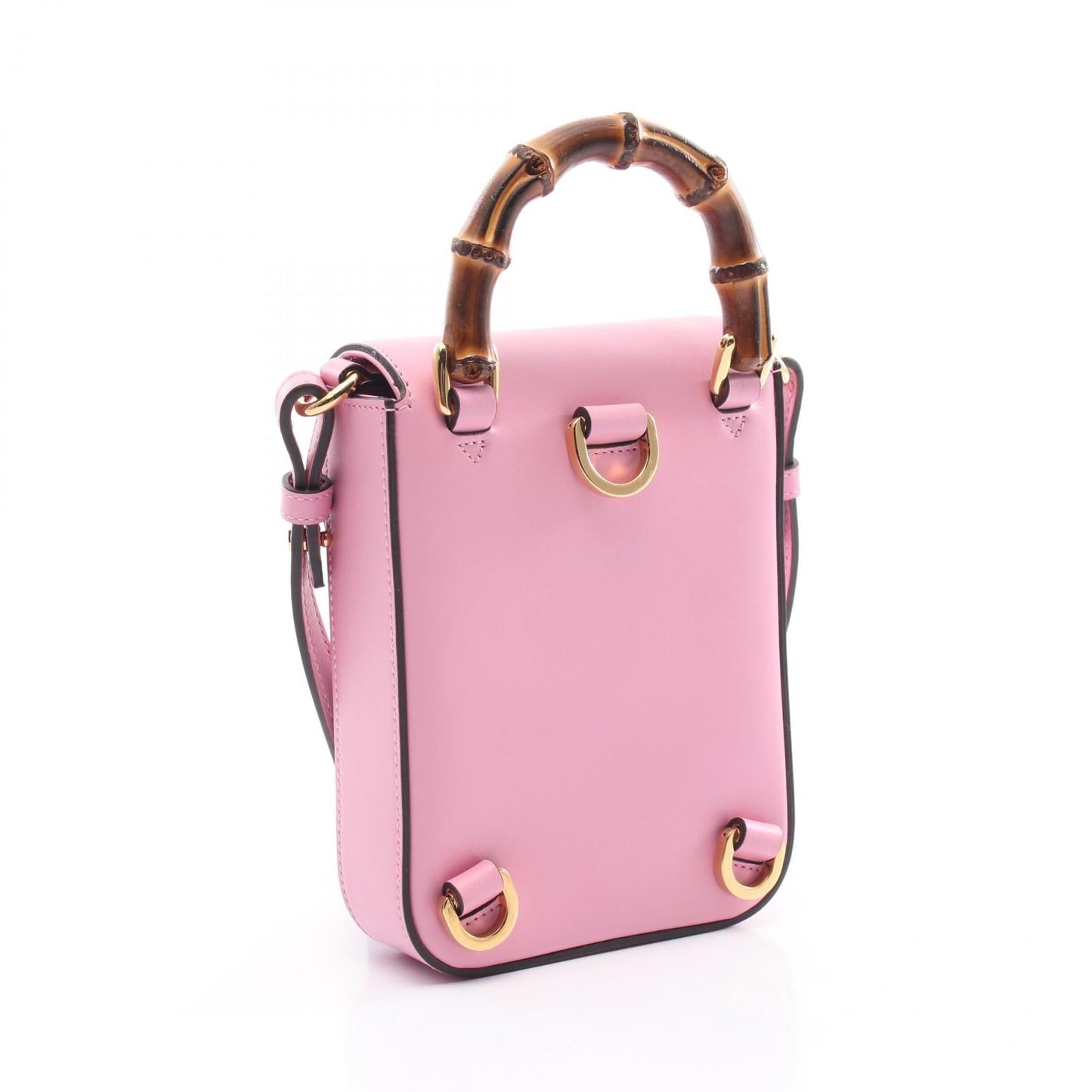 Gucci Bamboo Leather Handbag