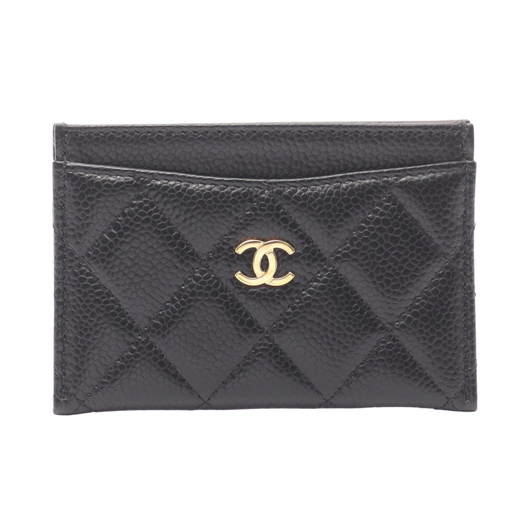 Chanel Matelasse Grained Calfskin Card Case Handbag